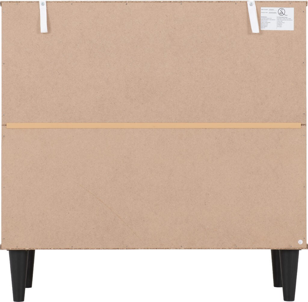 Tessa 2 Door 1 Drawer Sideboard - Natural Oak Effect