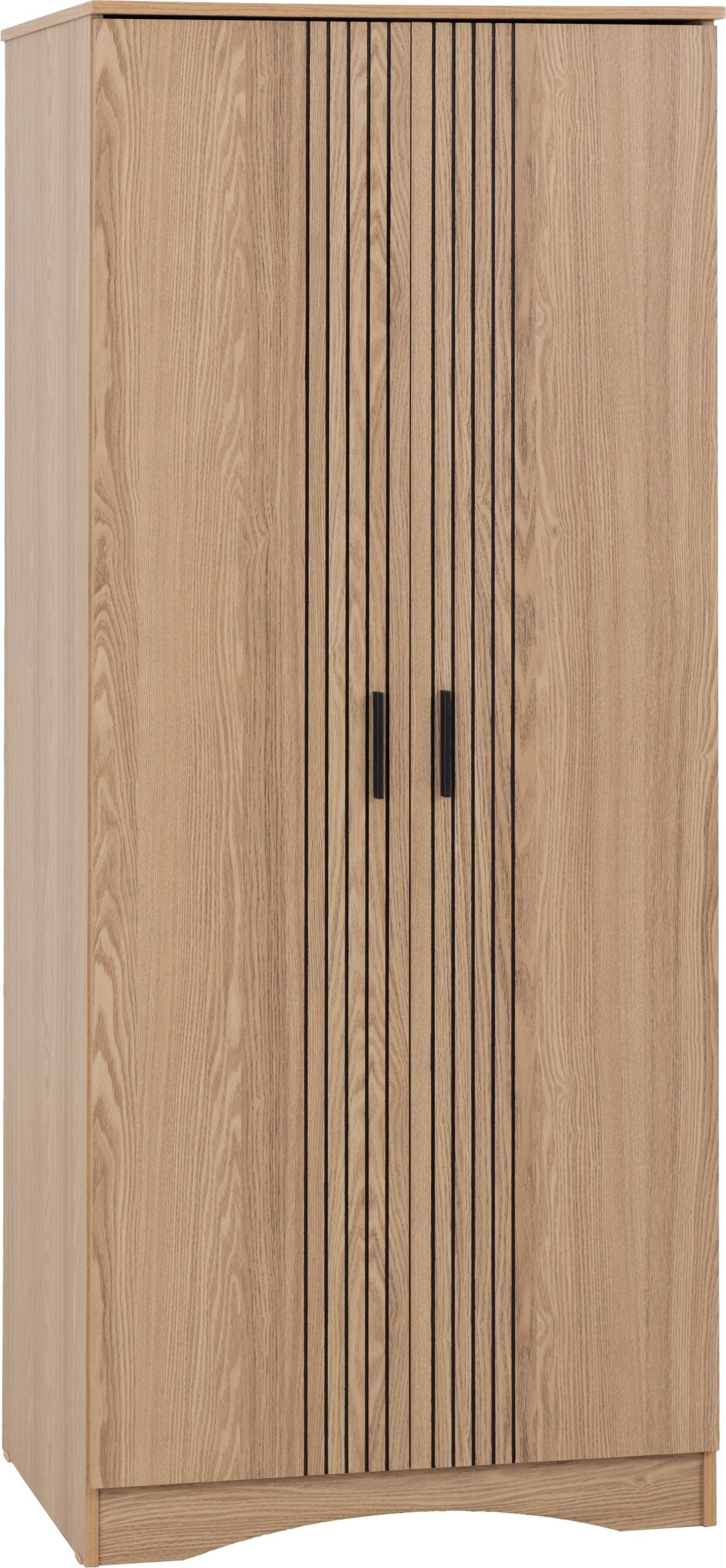 Tessa 2 Door Wardrobe - Natural Oak Effect