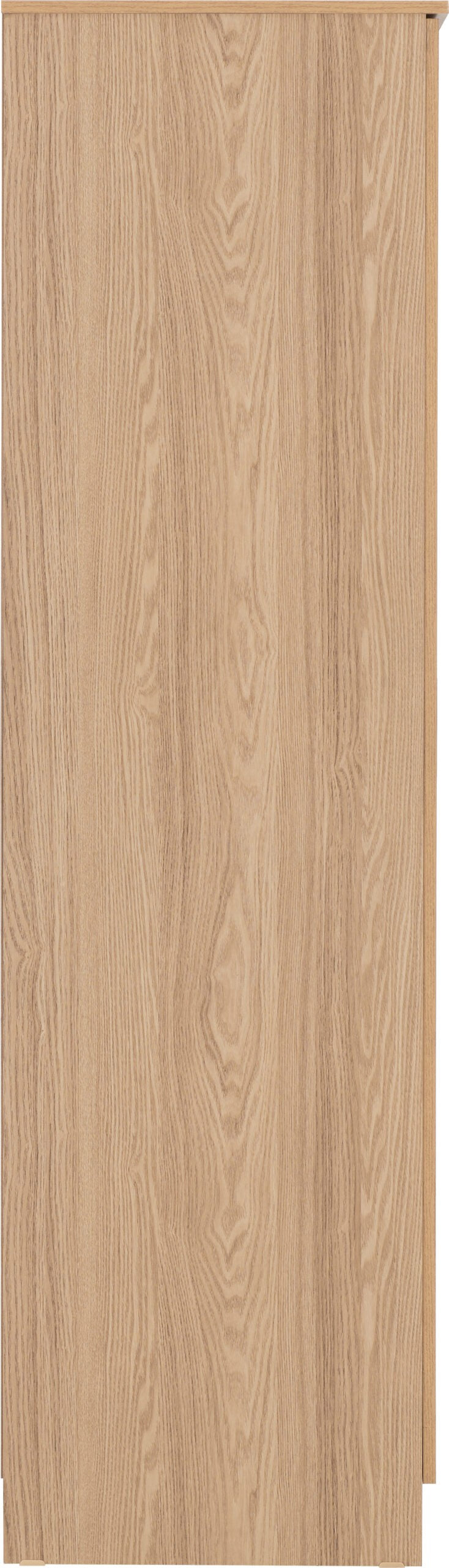 Tessa 2 Door Wardrobe - Natural Oak Effect