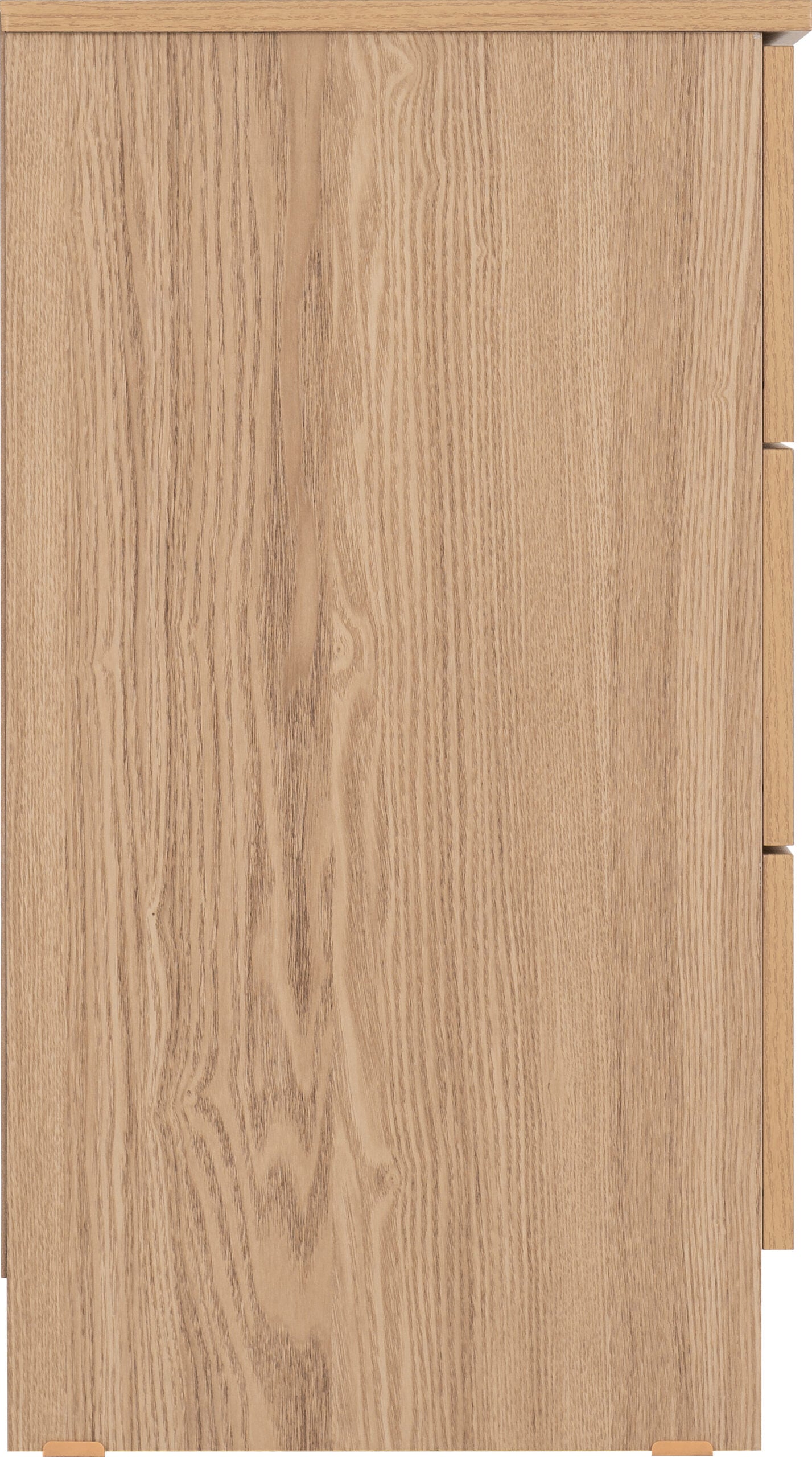 Tessa 3 Drawer Chest - Natural Oak Effect
