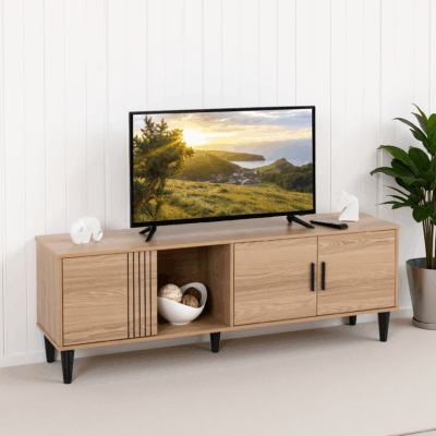 Tessa TV Cabinet - Natural Oak Effect