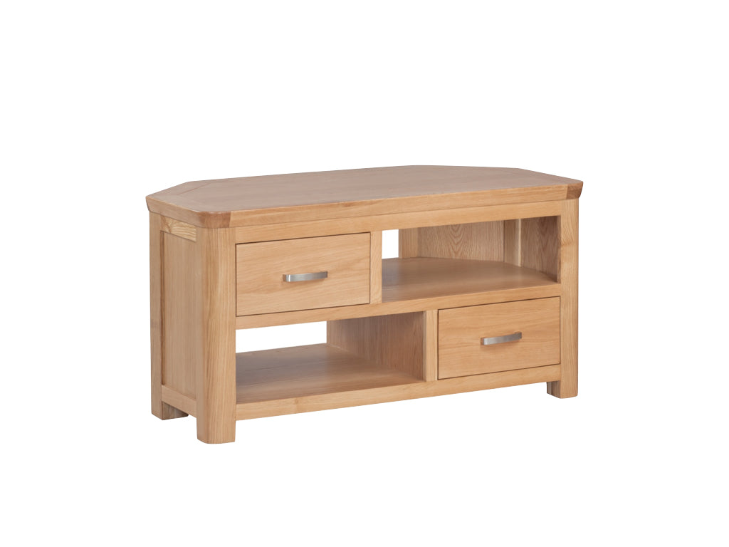 Treviso Corner TV Unit- Oak