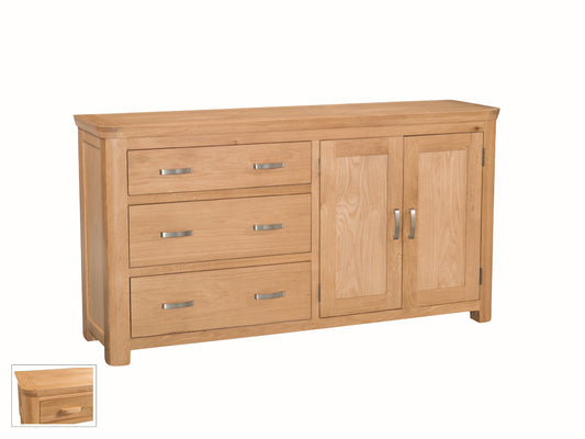 Treviso Large Sideboard - Oak