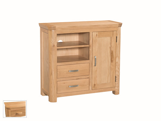 Treviso Media Unit Sideboard - Oak