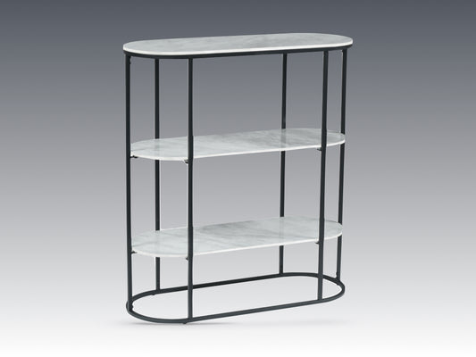 Tribeca Low Bookcase Grey