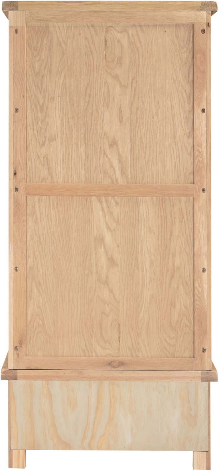 Windsor 2 Door 1 Drawer Wardrobe – Natural Oak