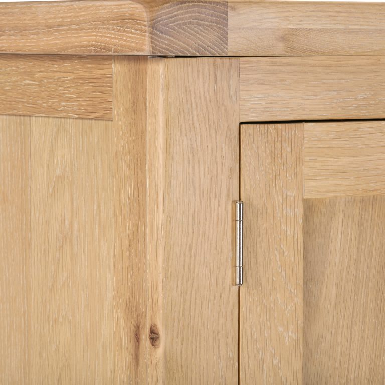 Windsor 2 Door 1 Drawer Wardrobe – Natural Oak