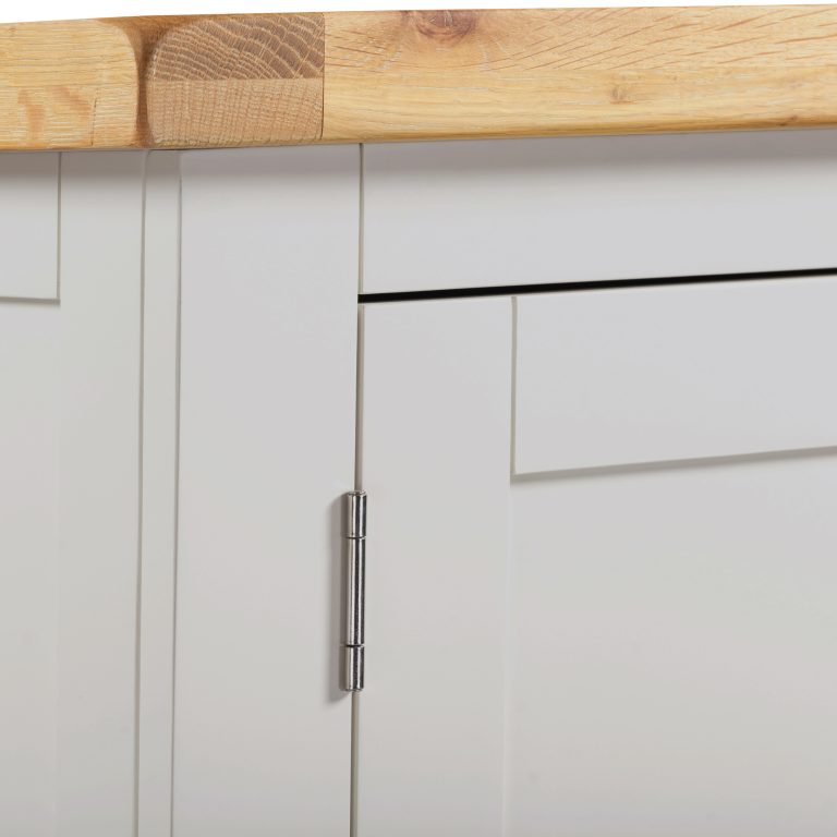 Windsor 2 Door 1 Drawer Wardrobe – Pebble Grey/Oak