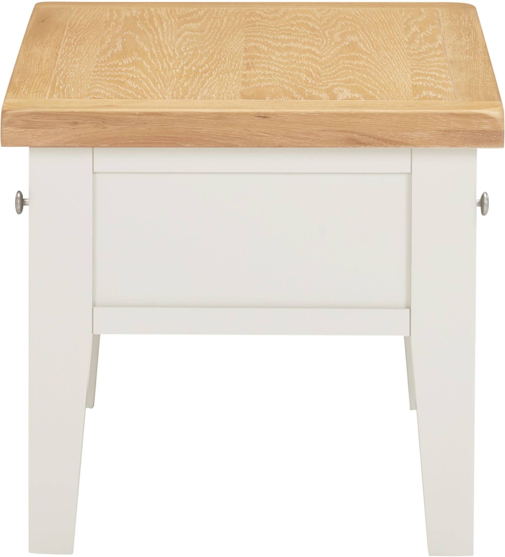 Windsor 2 Drawer Coffee Table - Ivory/Oak