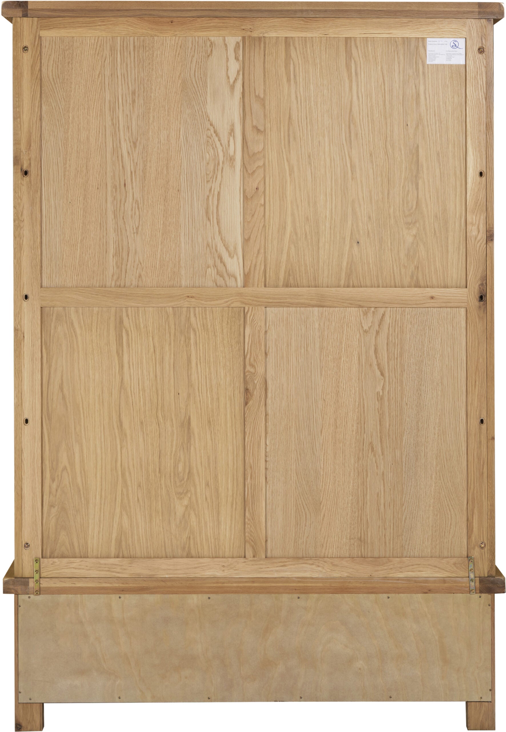 Windsor 3 Door 2 Drawer Wardrobe – Natural Oak