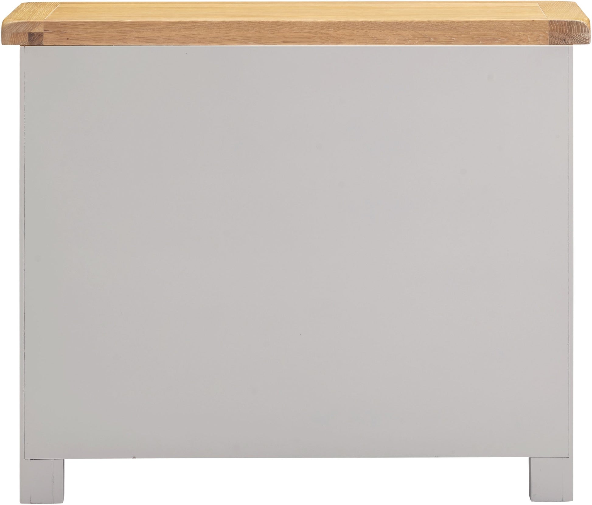 Windsor 3 Drawer Chest - Pebble Grey/Oak