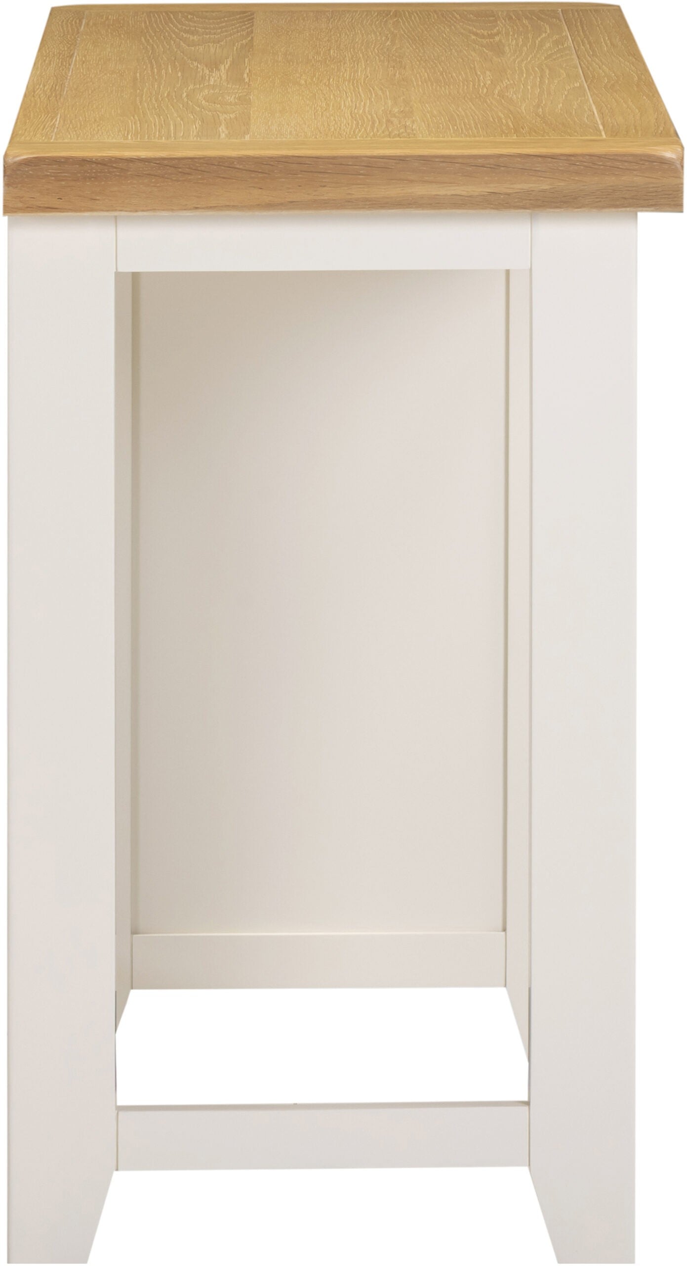 Windsor 3 Drawer Dressing Table - Ivory/Oak