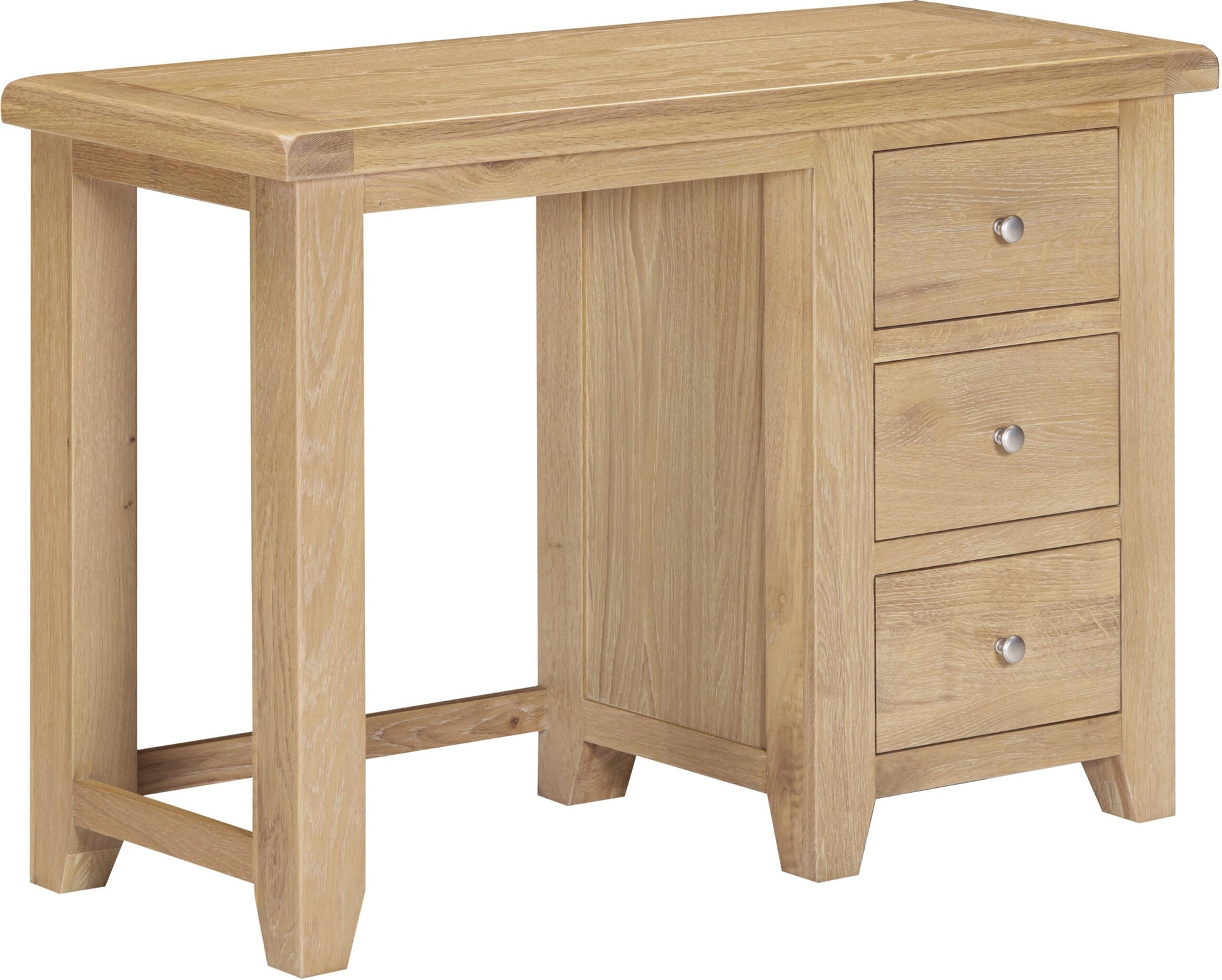 Windsor 3 Drawer Dressing Table - Natural Oak