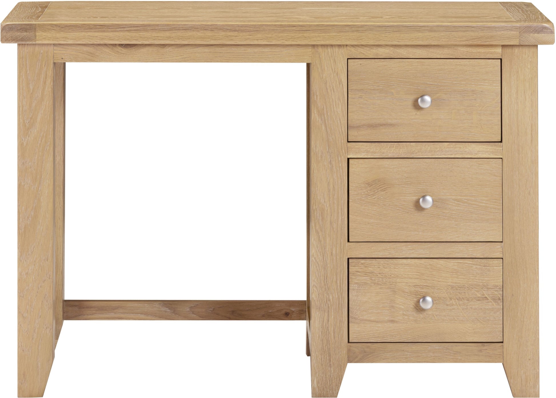 Windsor 3 Drawer Dressing Table - Natural Oak