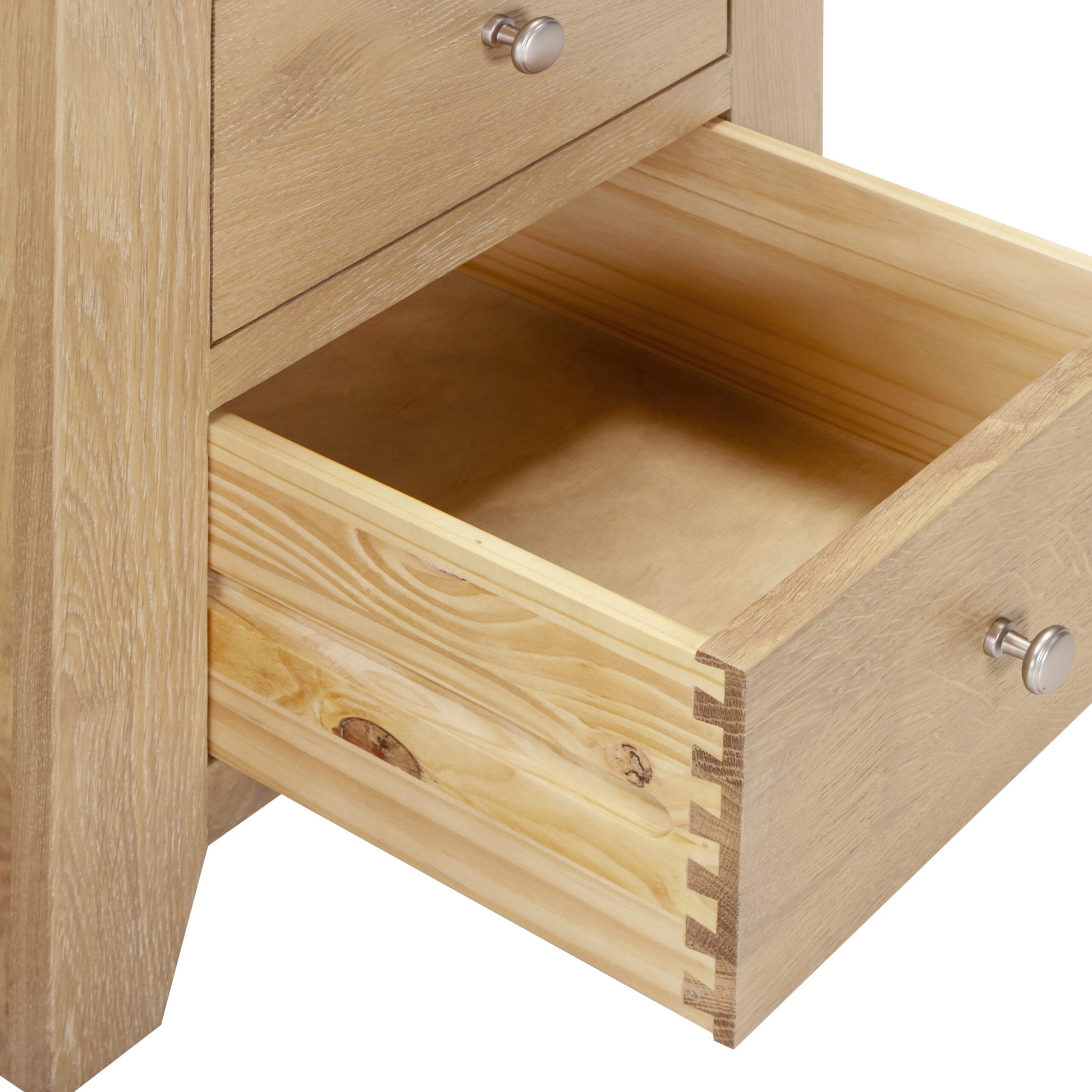 Windsor 3 Drawer Dressing Table - Natural Oak