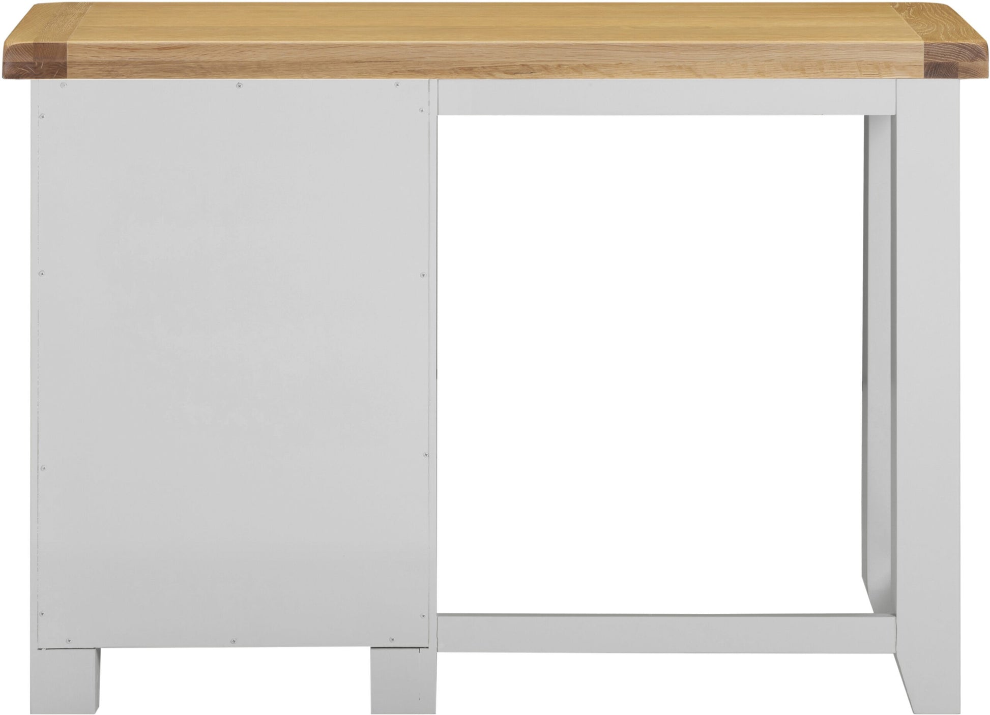 Windsor 3 Drawer Dressing Table - Pebble Grey/Oak