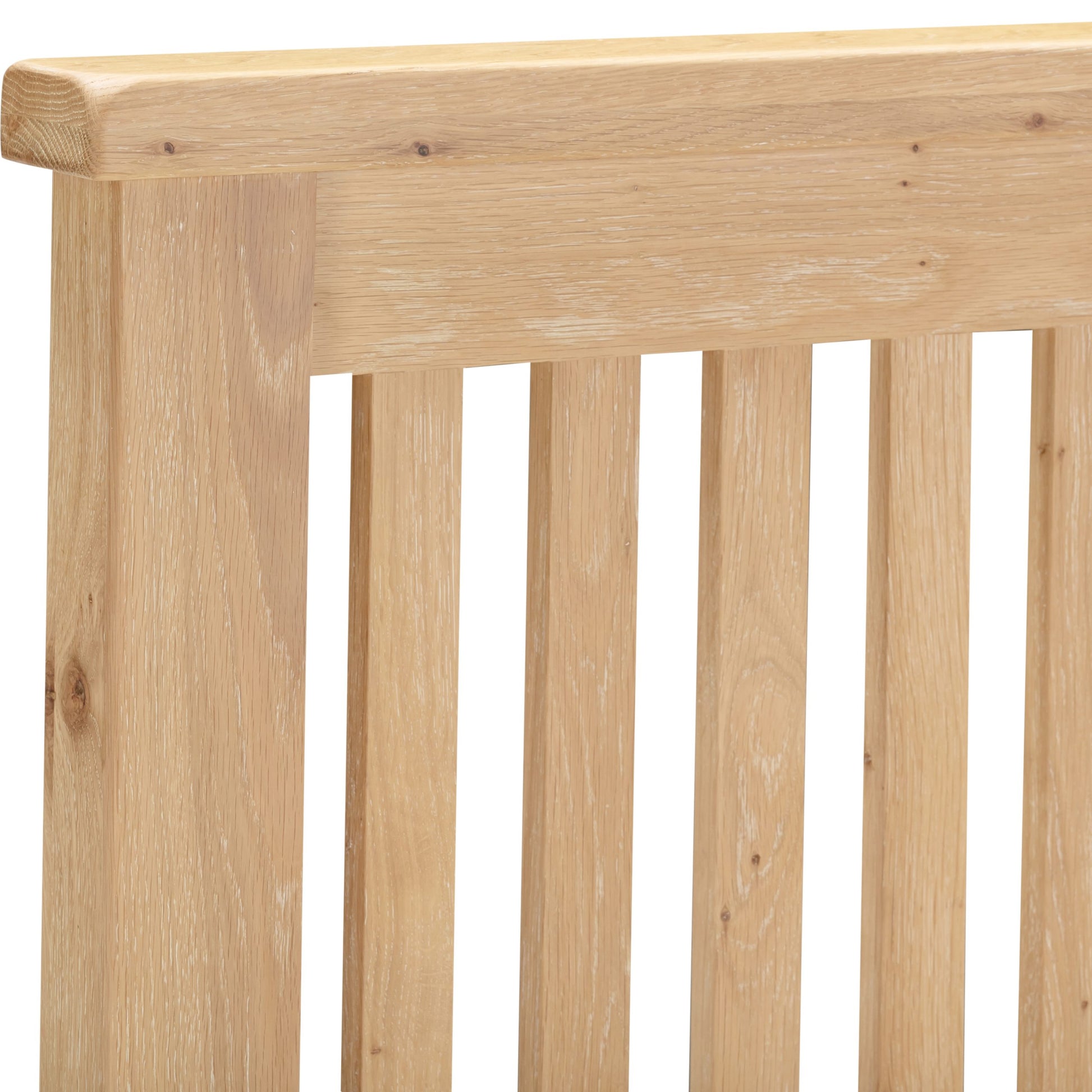 Windsor 4'6" Bed Low Foot End - Natural Oak
