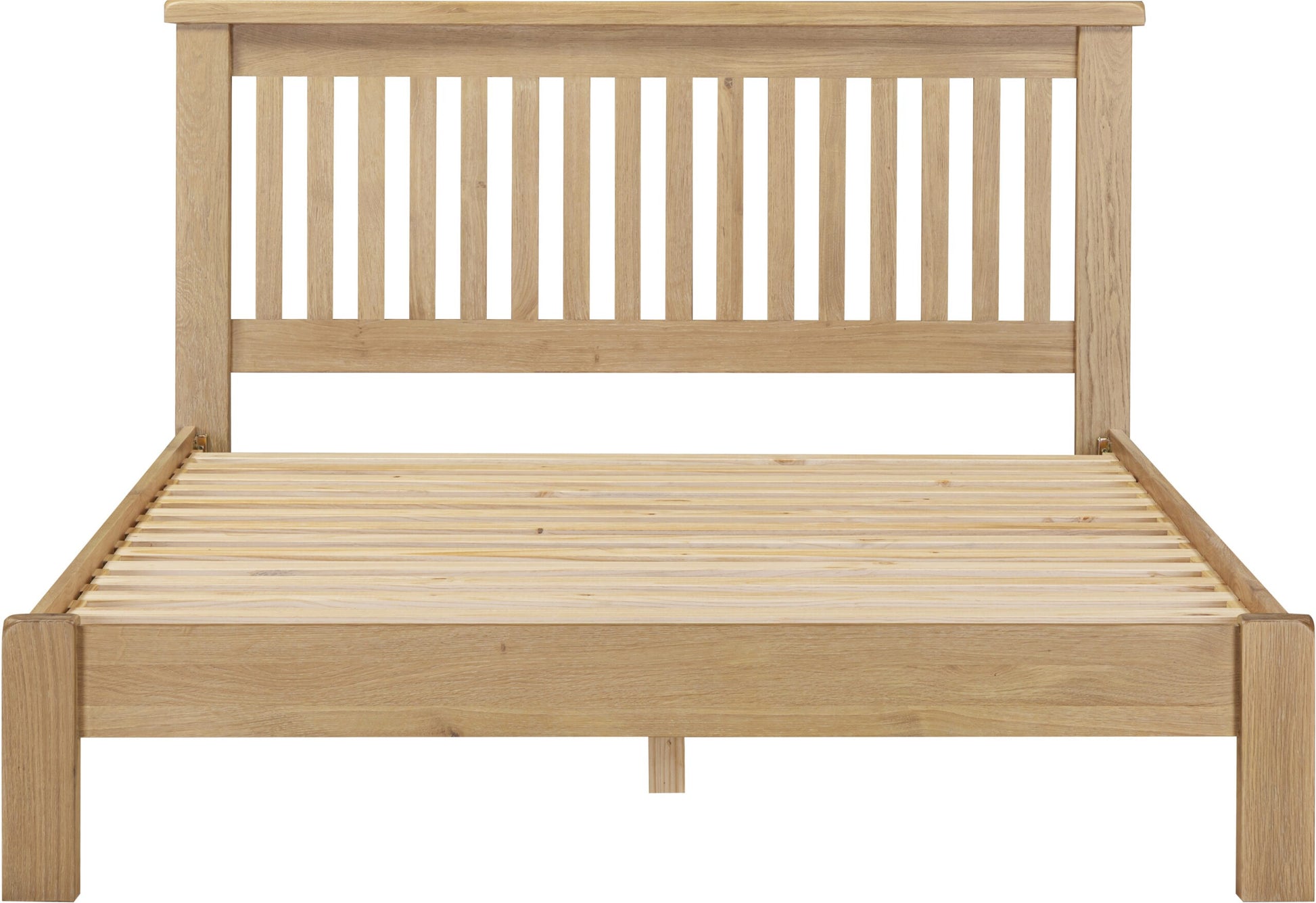 Windsor 5' Bed Low Foot End - Natural Oak