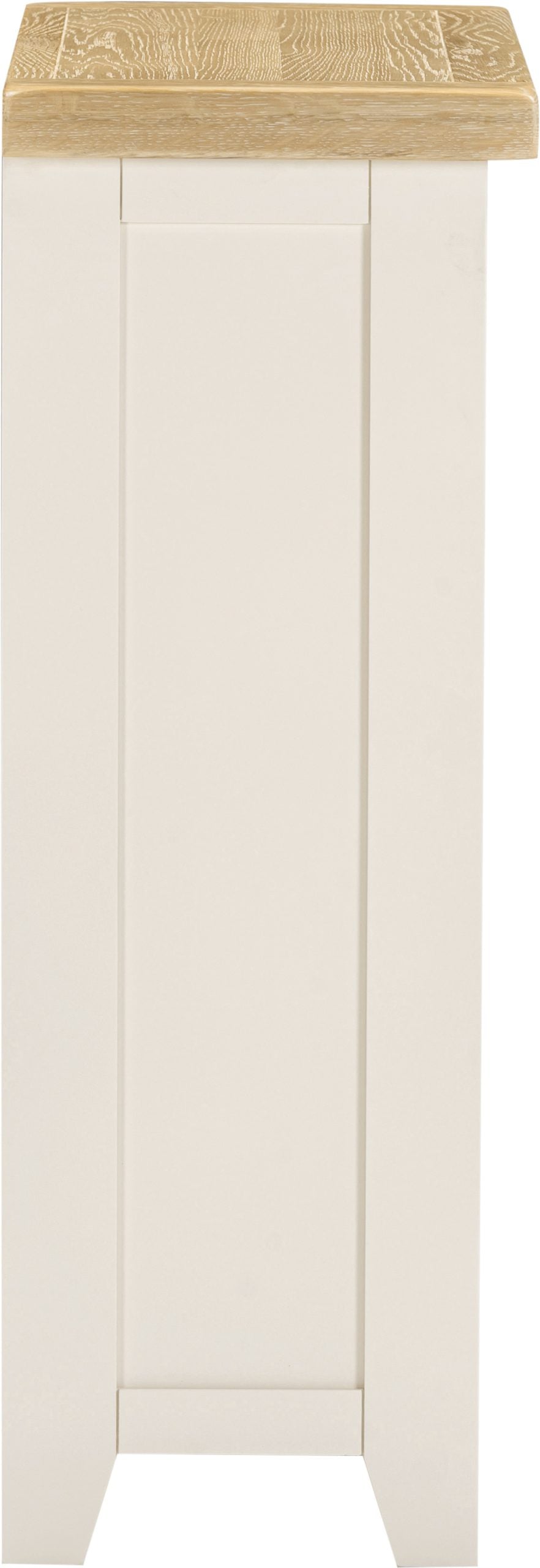 Windsor Low Bookcase - Ivory/Oak