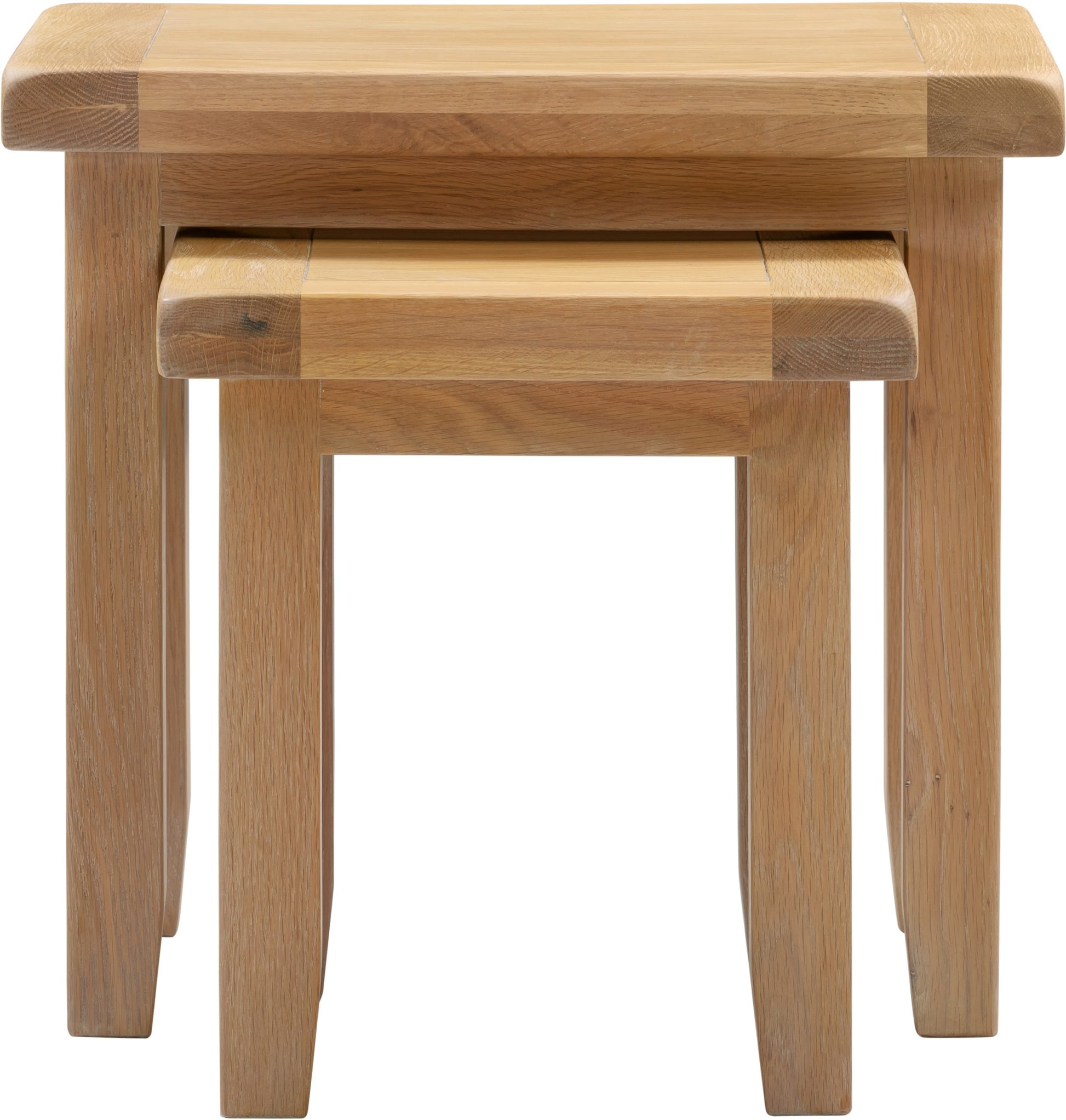 Windsor Nest of 2 Tables - Natural Oak