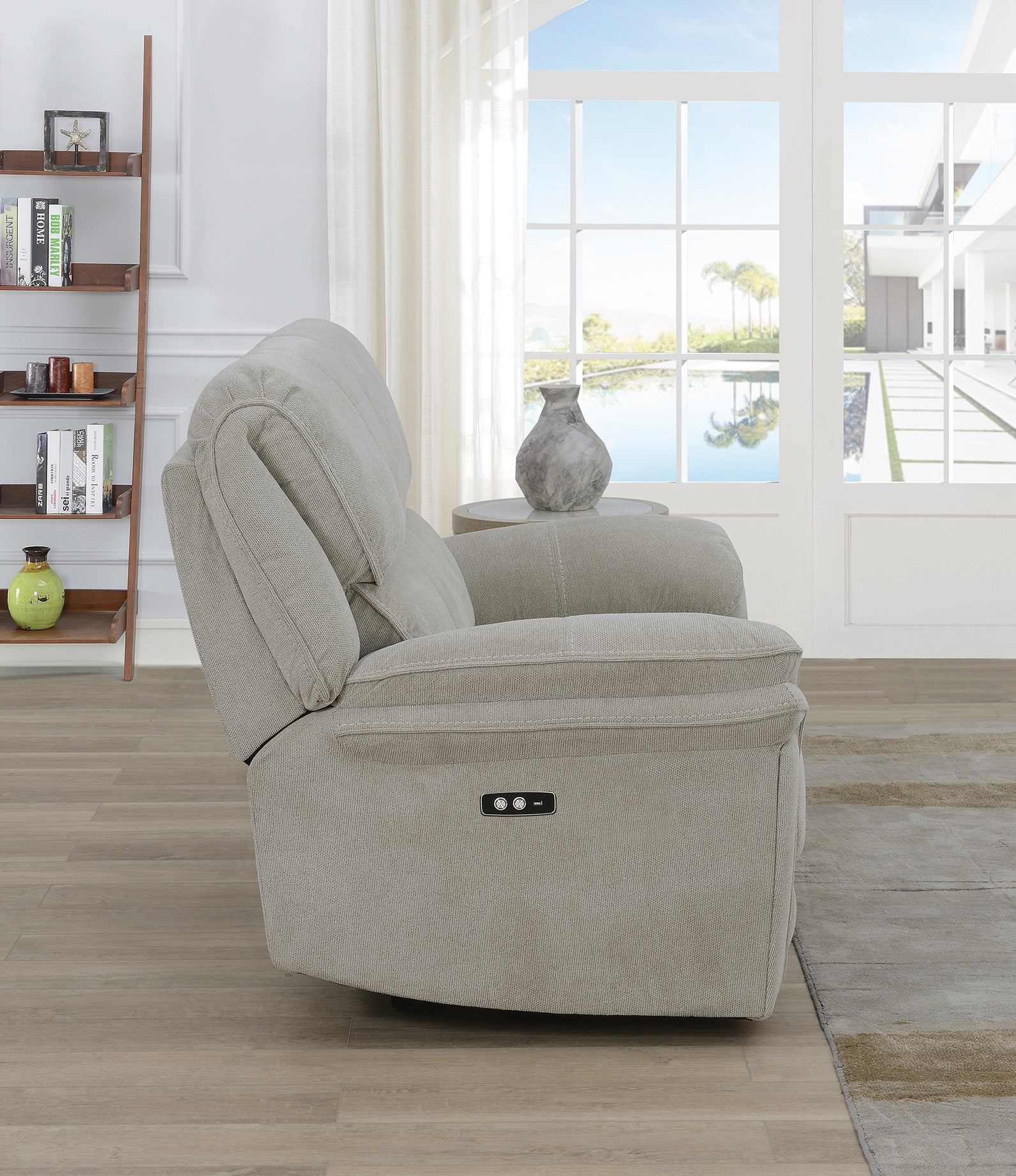 Westbury 3+1+1 Electric Reclining Sofas- Beige
