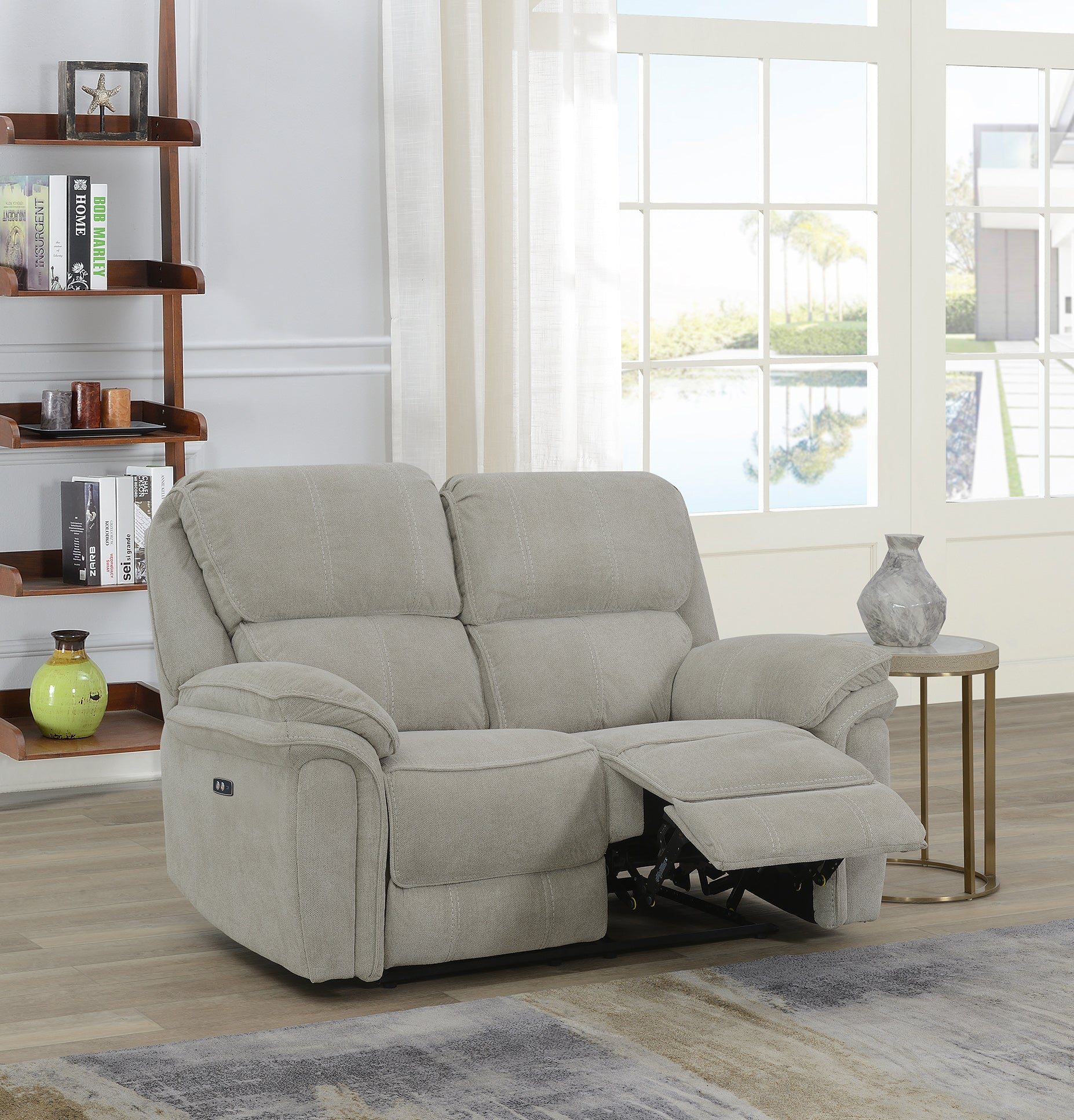 Westbury 3+2 Electric Reclining Sofas- Beige