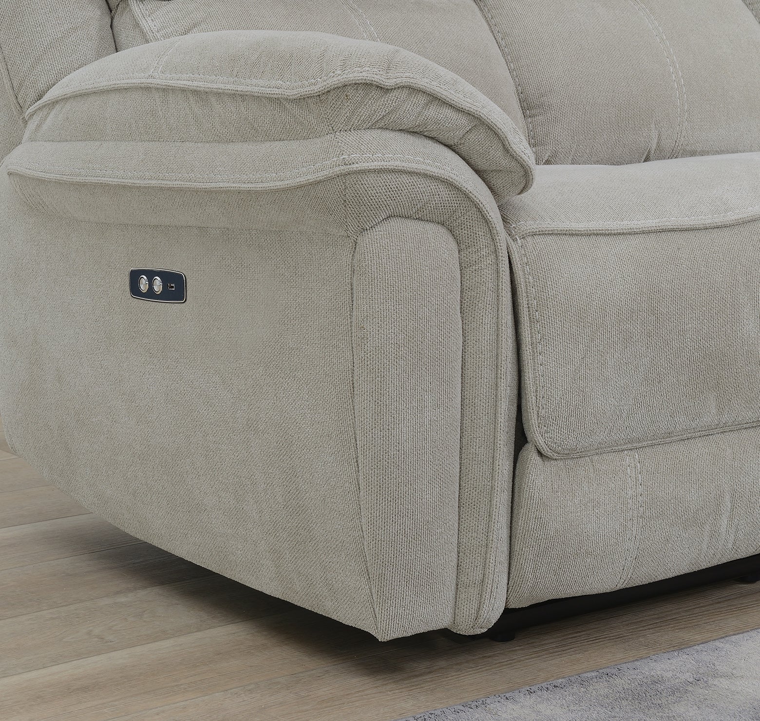 Westbury 2 Seater Electric Recliner- Beige
