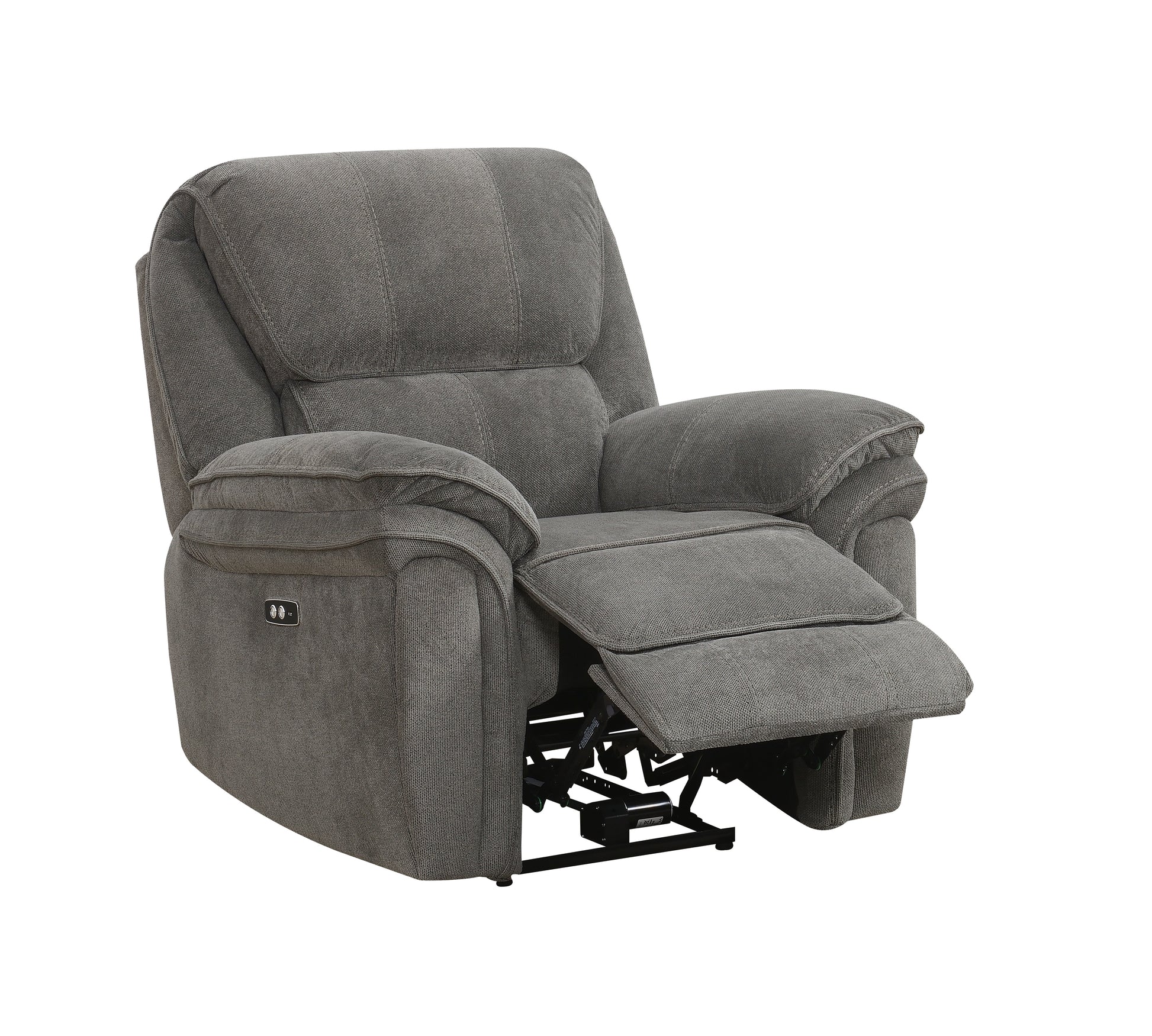 Westbury 3+1+1 Electric Reclining Sofas- Stone