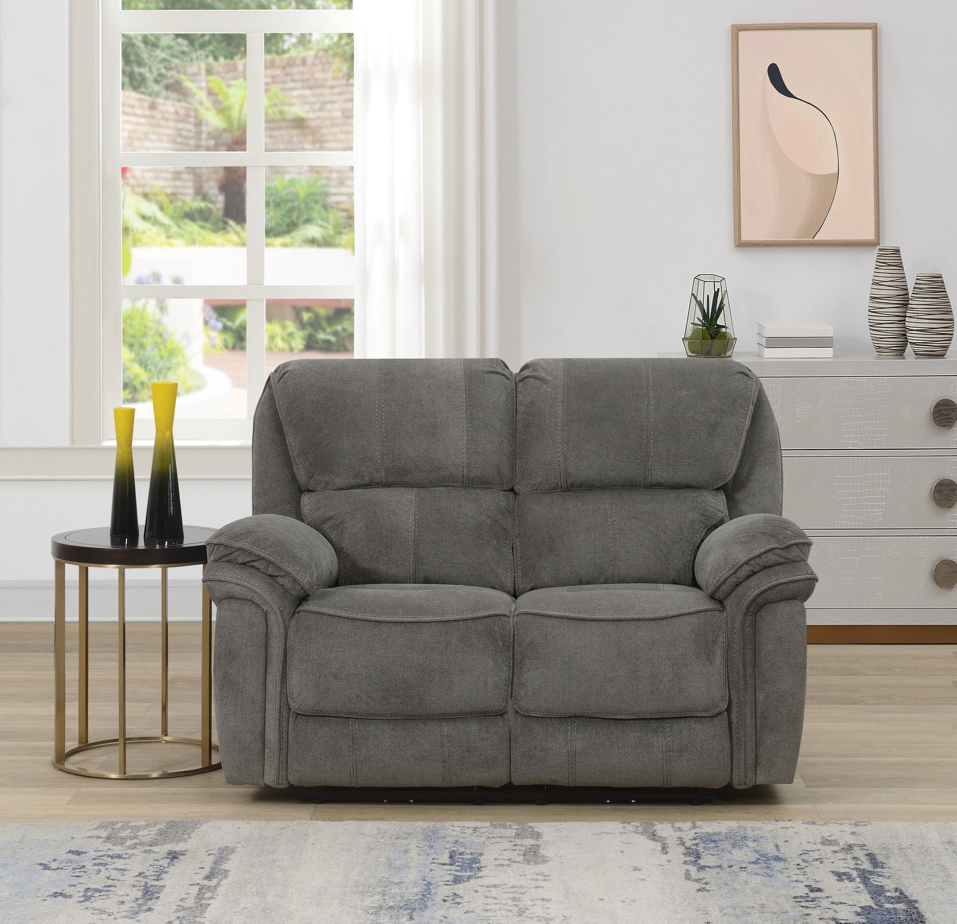 Westbury 2 Seater Electric Recliner Sofa- Stone