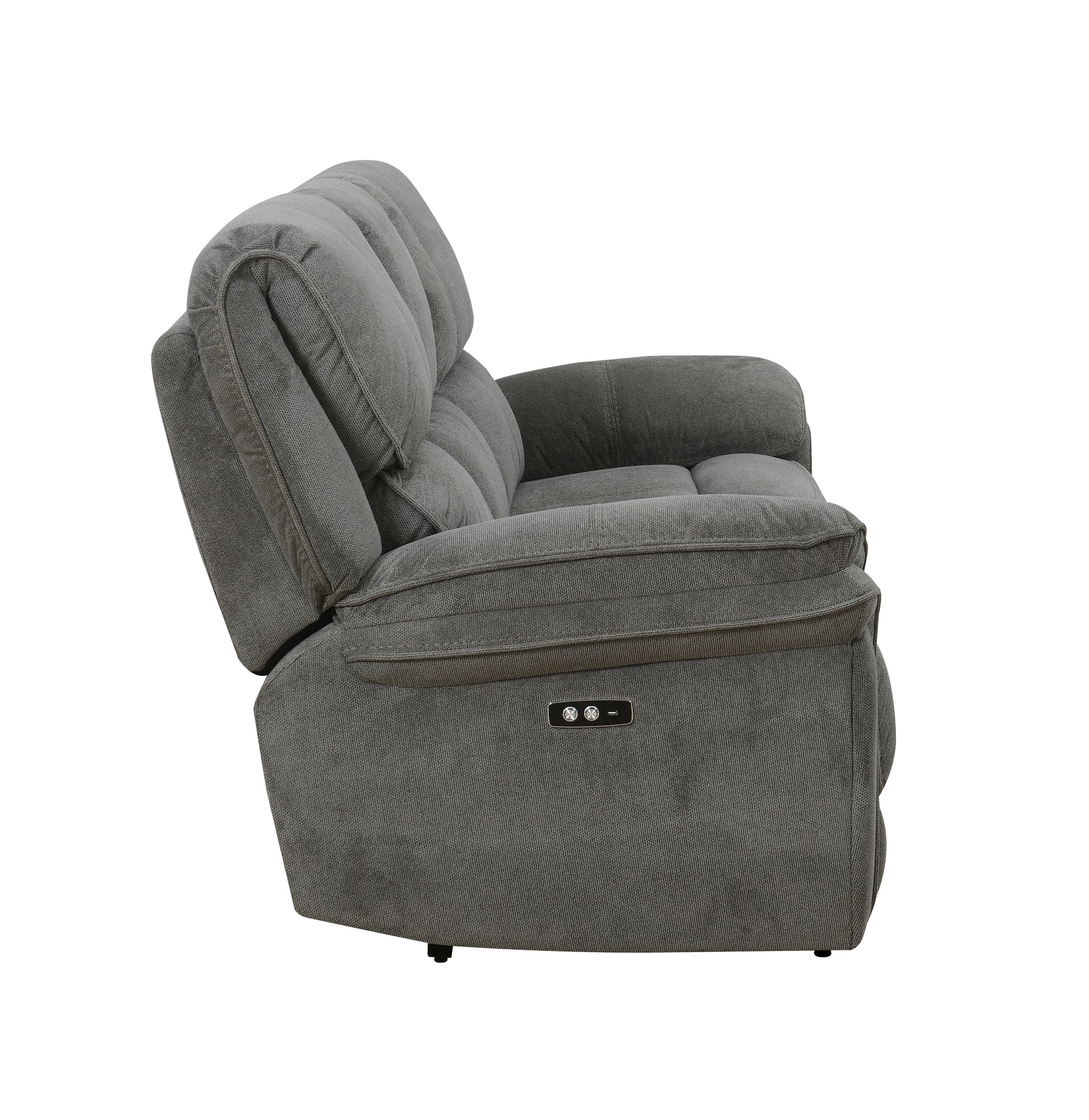 Westbury 3+1+1 Electric Reclining Sofas- Stone