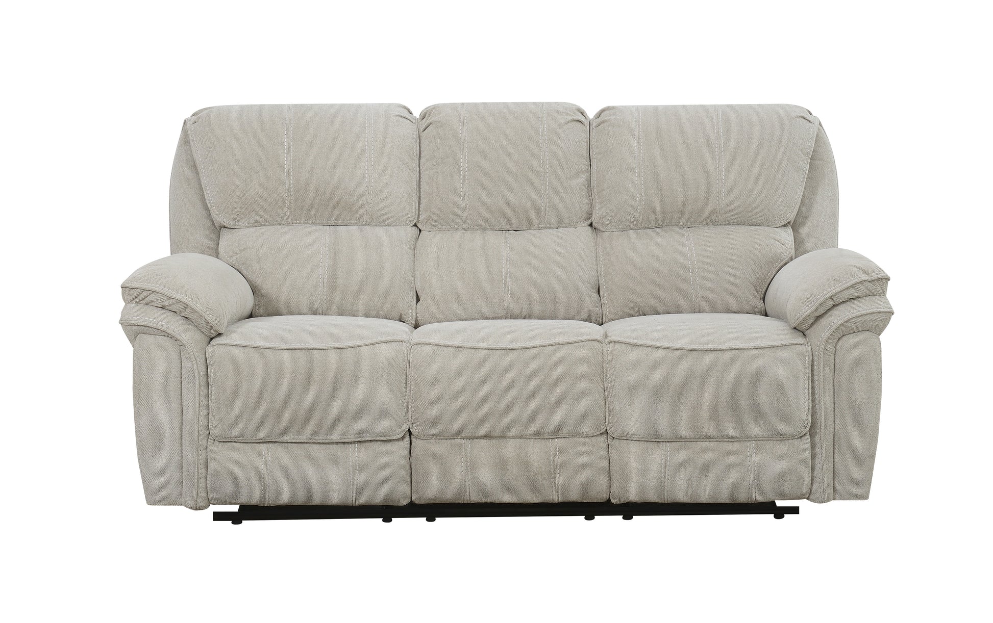 Westbury 3+1+1 Manual Reclining Sofas- Beige
