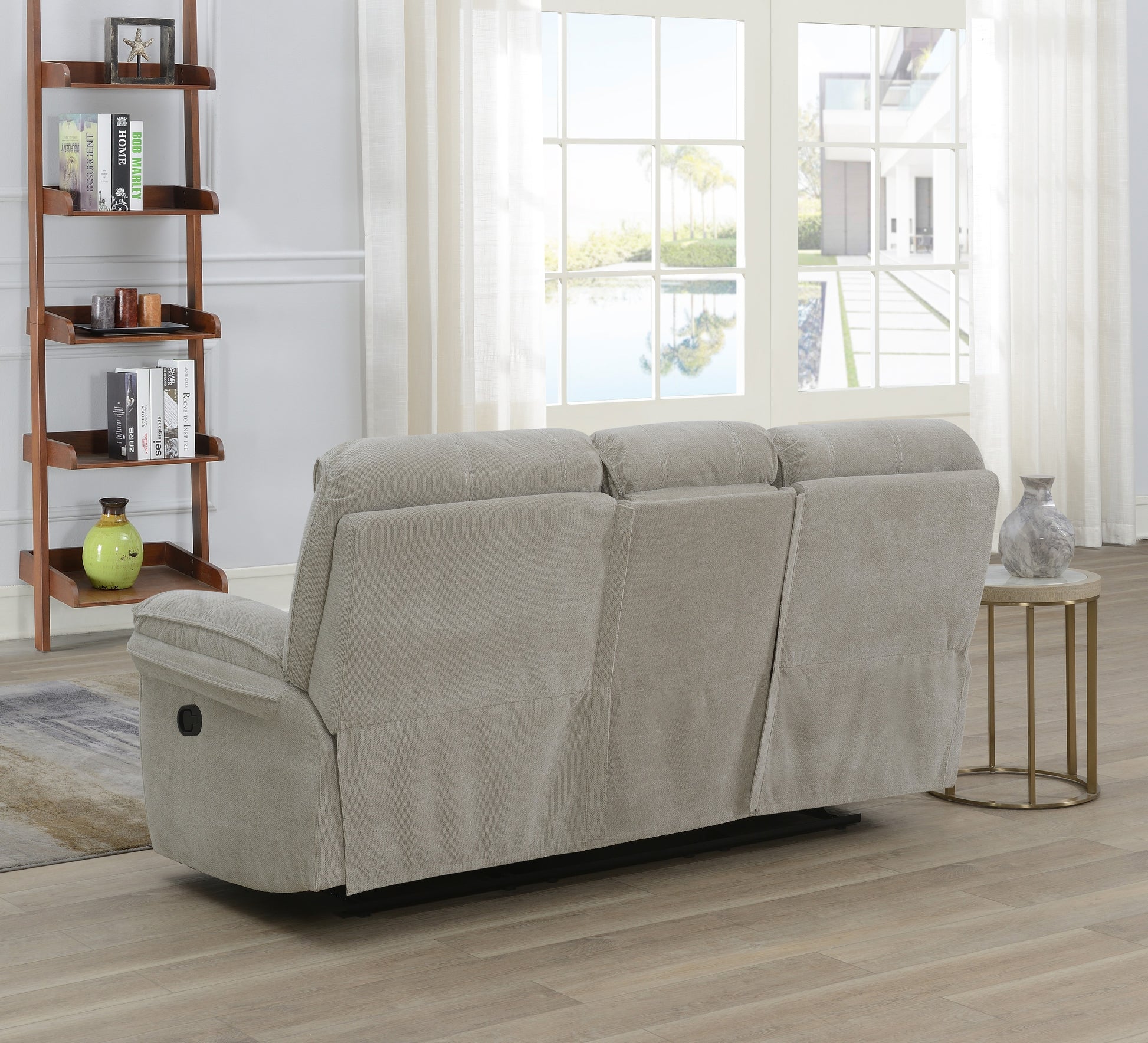 Westbury 3 Seater Manual Recliner Sofa- Beige