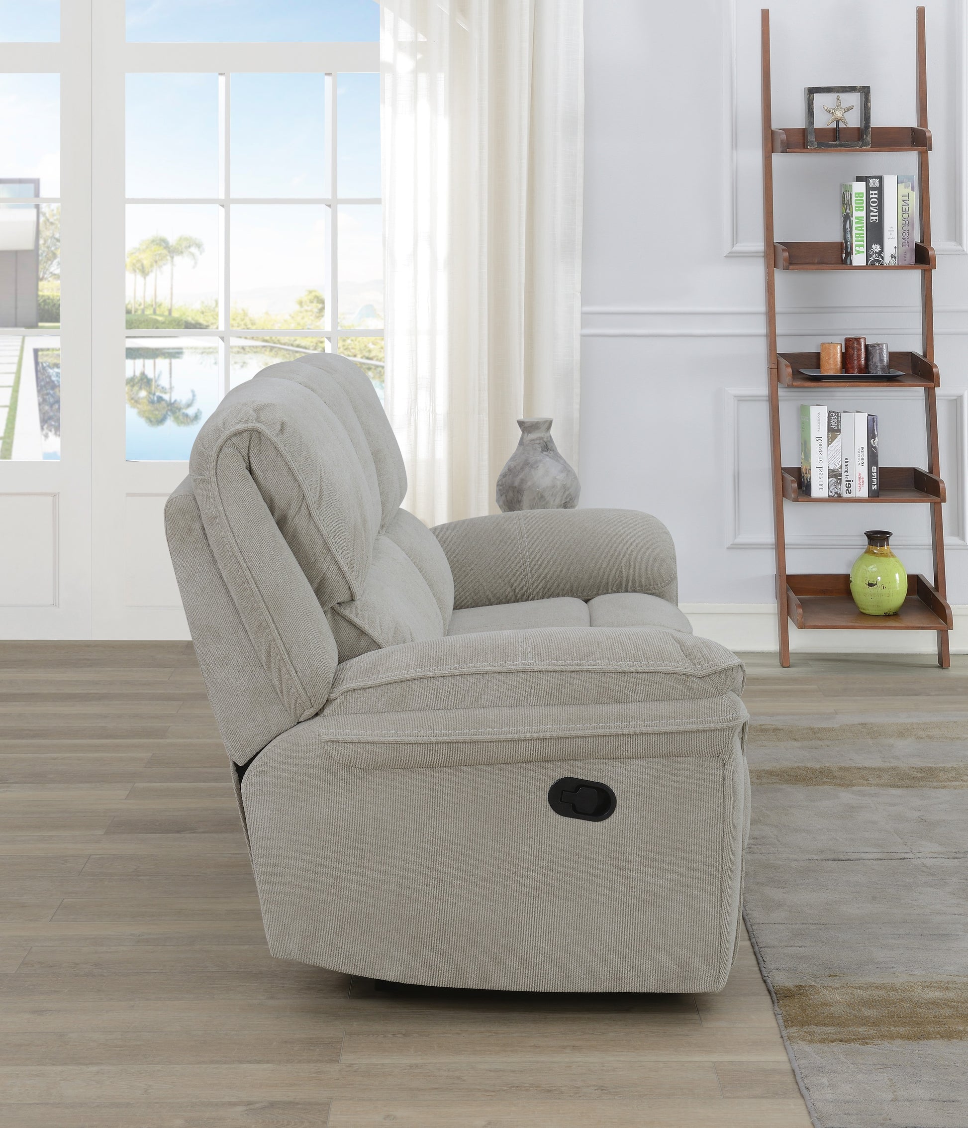 Westbury 3+1+1 Manual Reclining Sofas- Beige