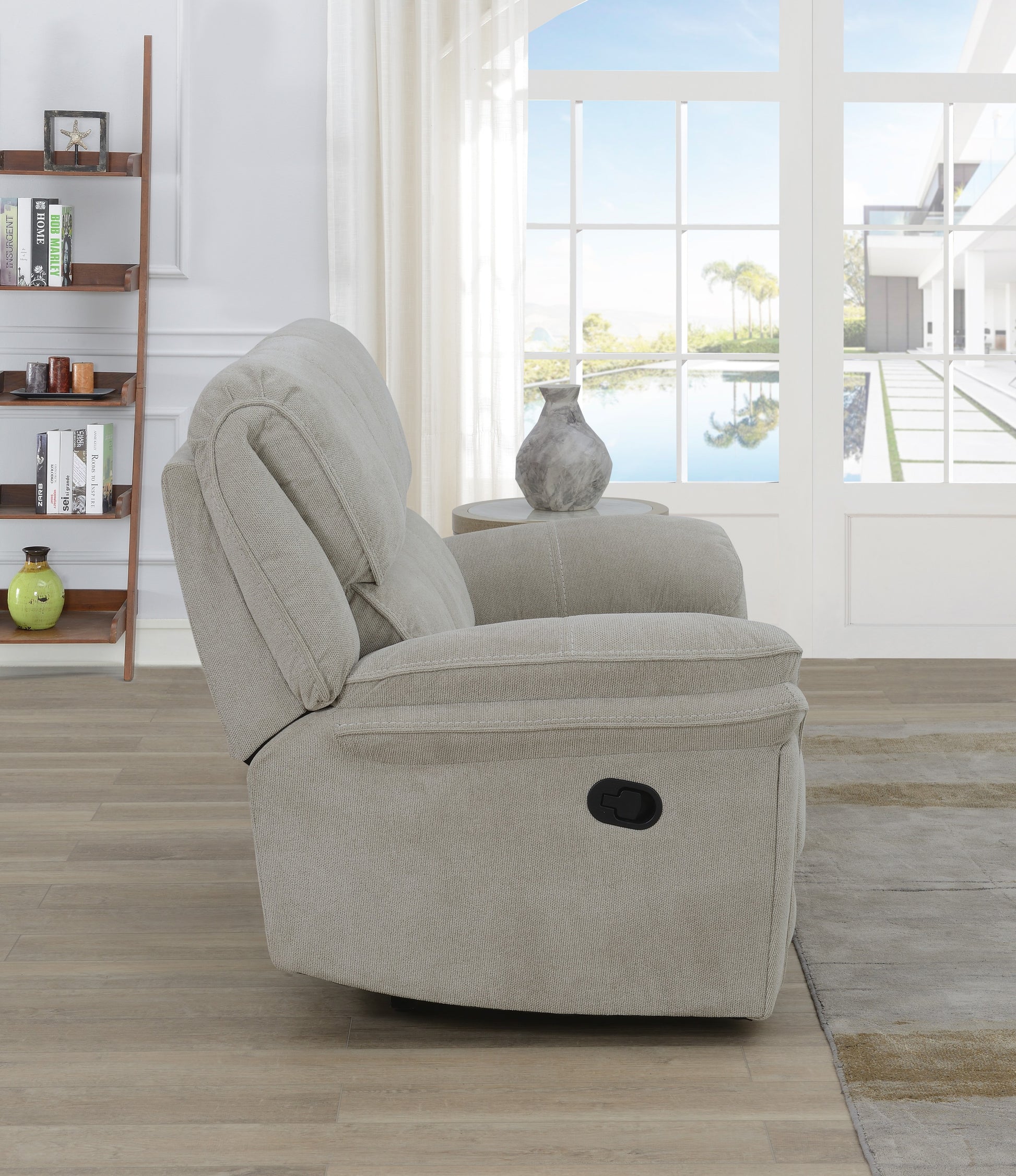 Westbury 2 Seater Manual Recliner Sofa- Beige