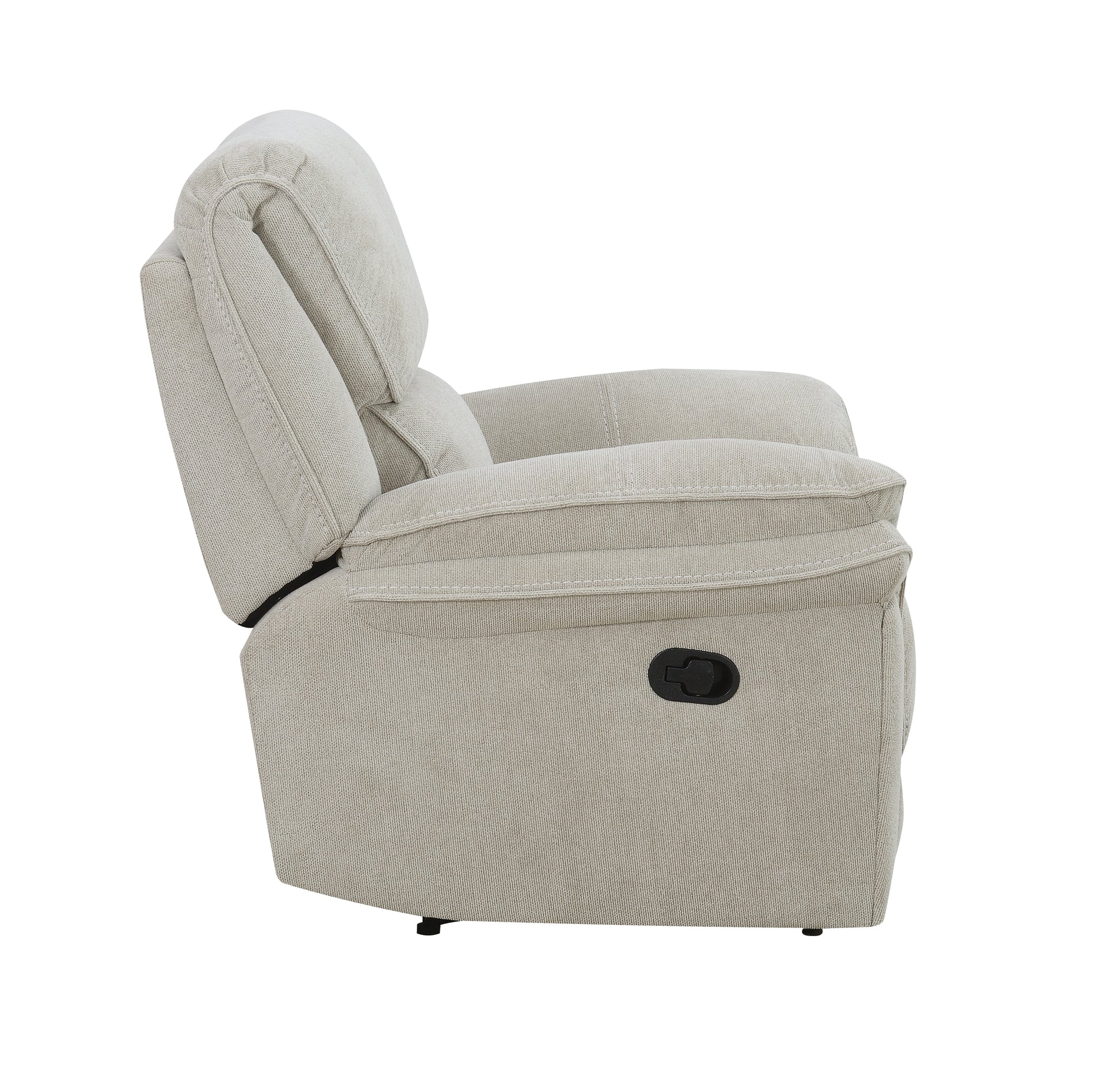Westbury Manual Recliner Armchair- Beige