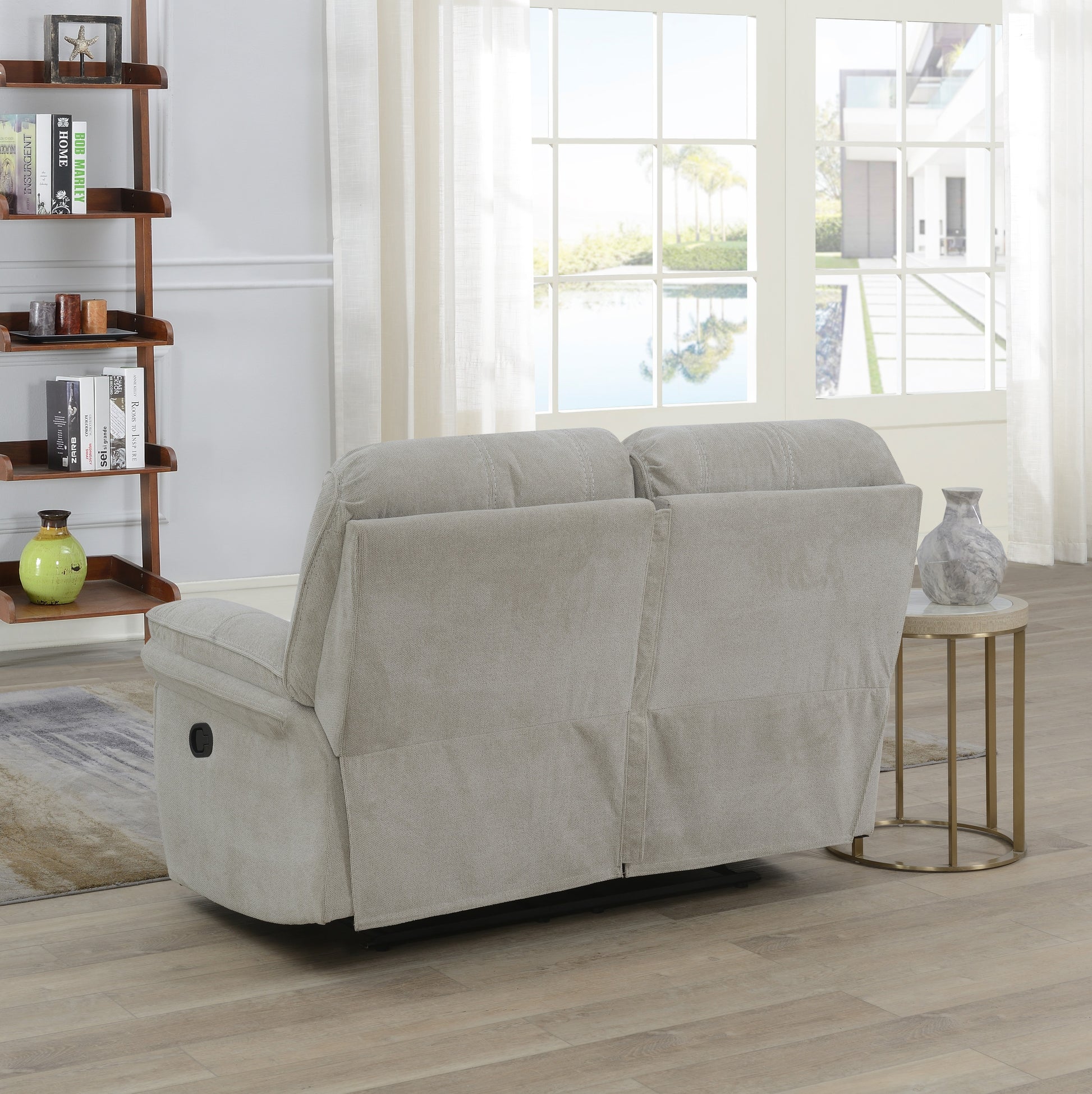 Westbury 2 Seater Manual Recliner Sofa- Beige