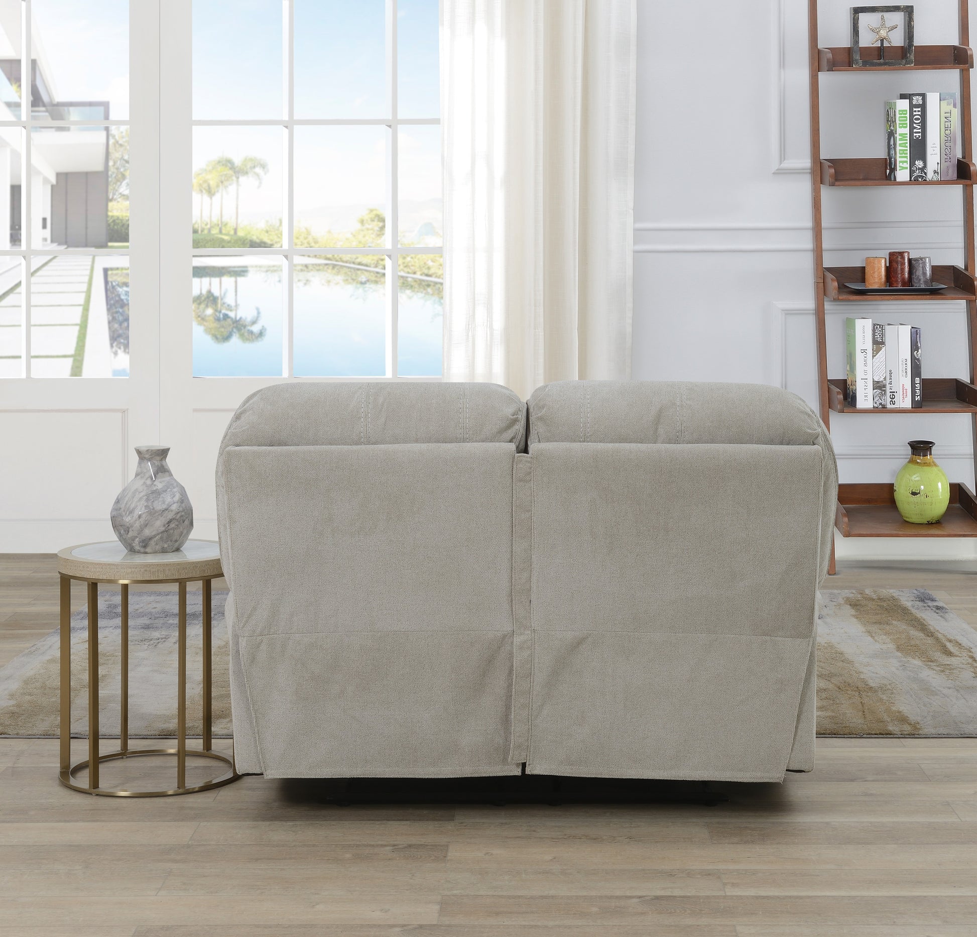 Westbury 2 Seater Manual Recliner Sofa- Beige