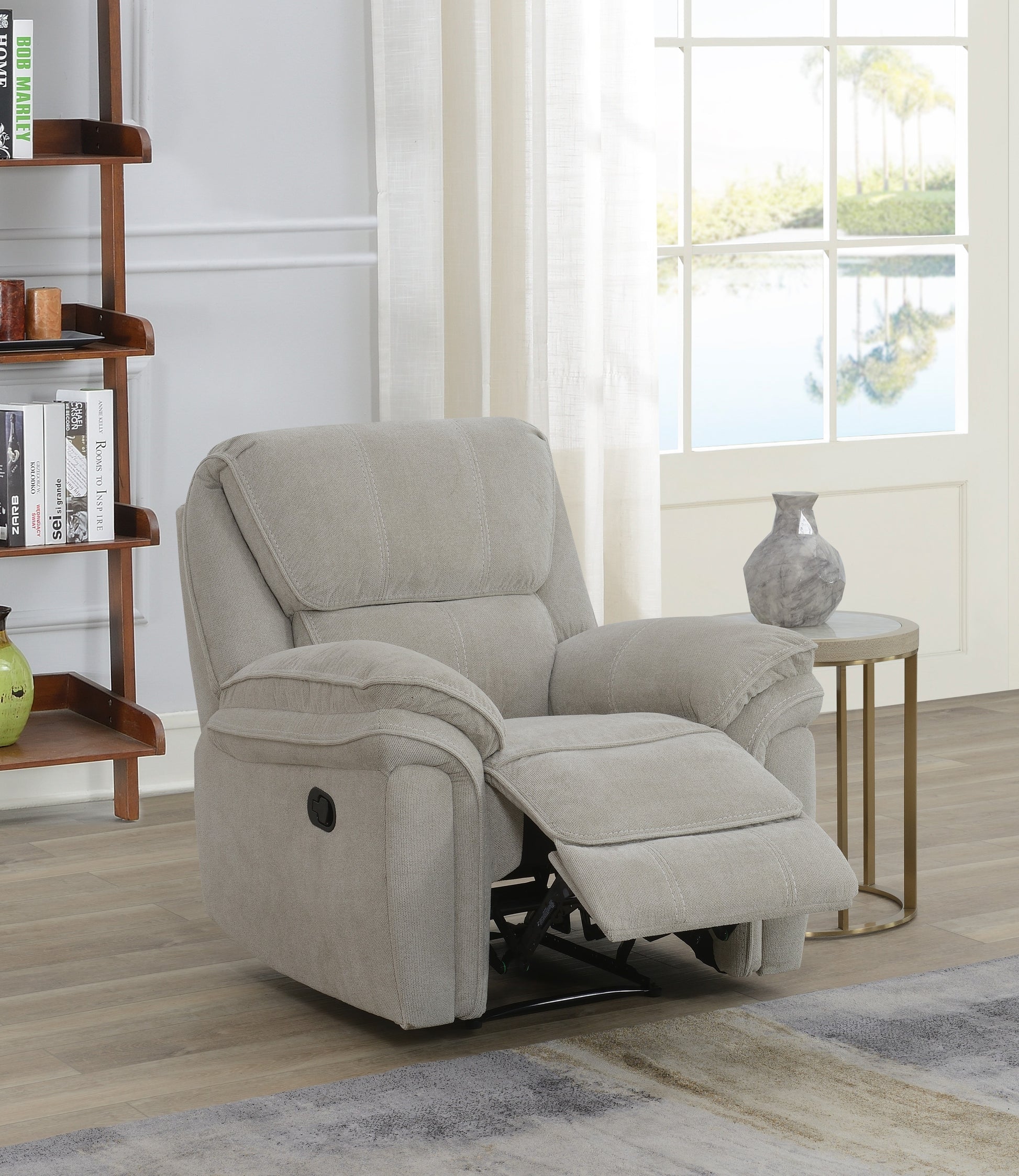Westbury 3+1+1 Manual Reclining Sofas- Beige