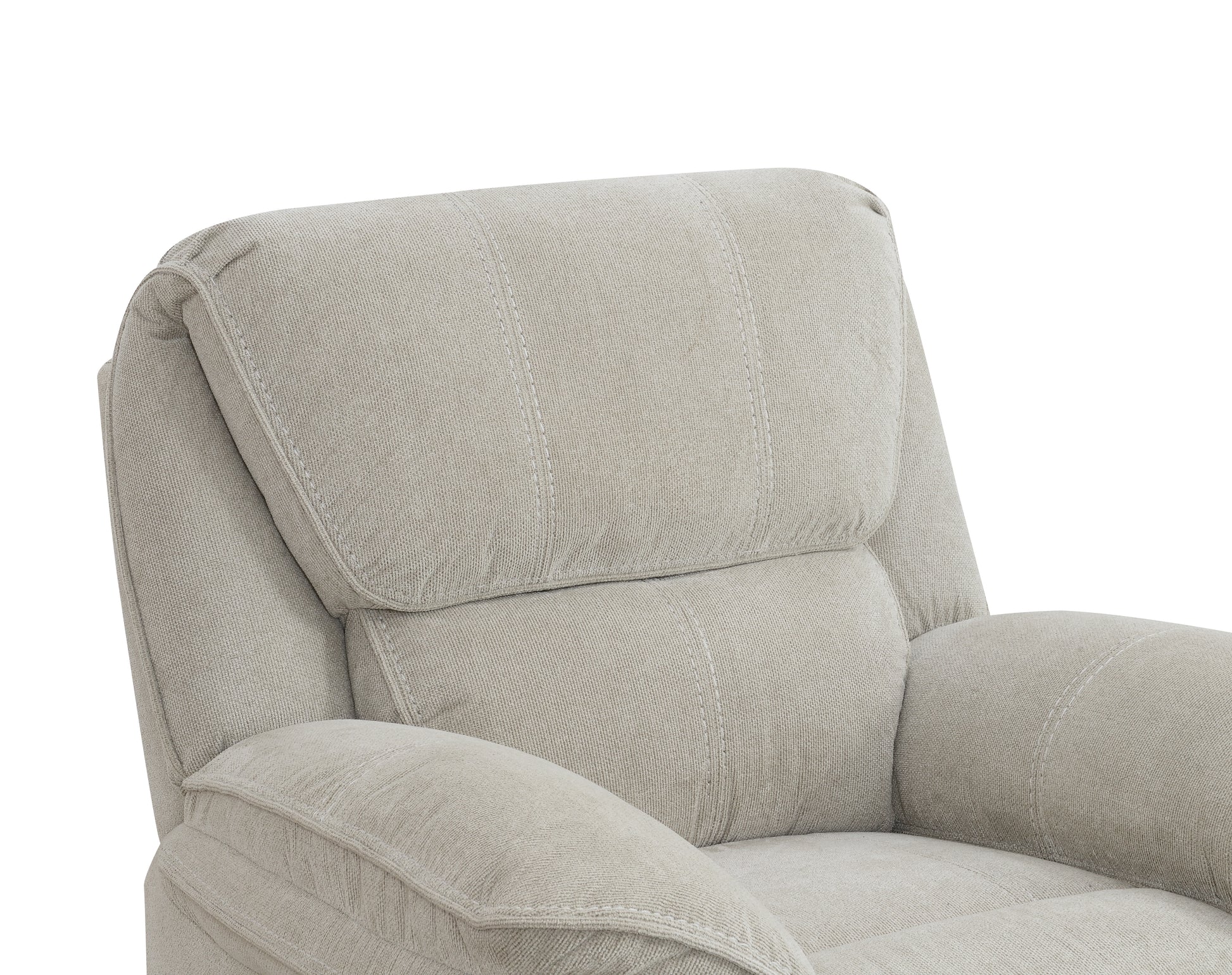 Westbury 3+1+1 Manual Reclining Sofas- Beige