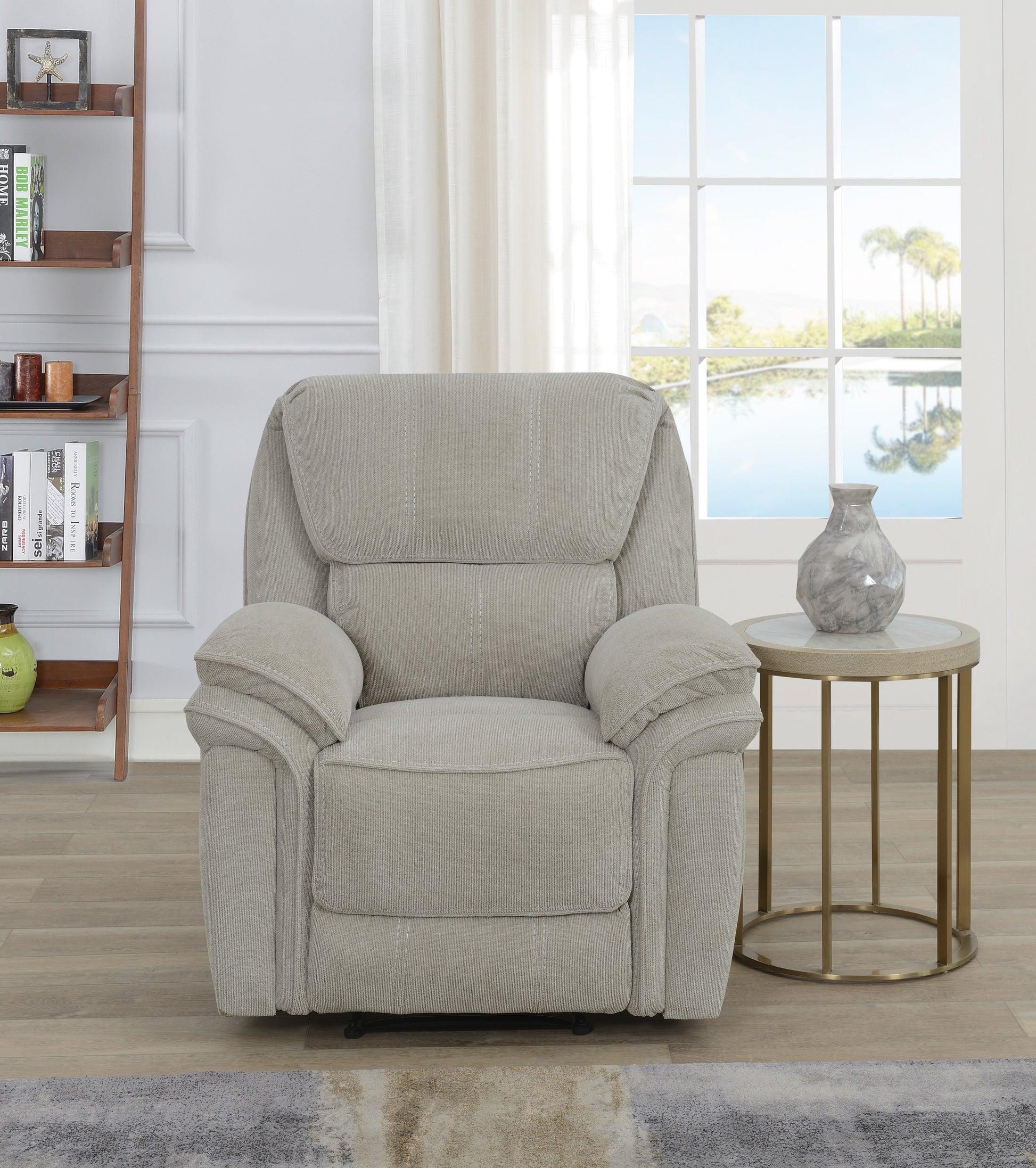 Westbury 3+1+1 Manual Reclining Sofas- Beige