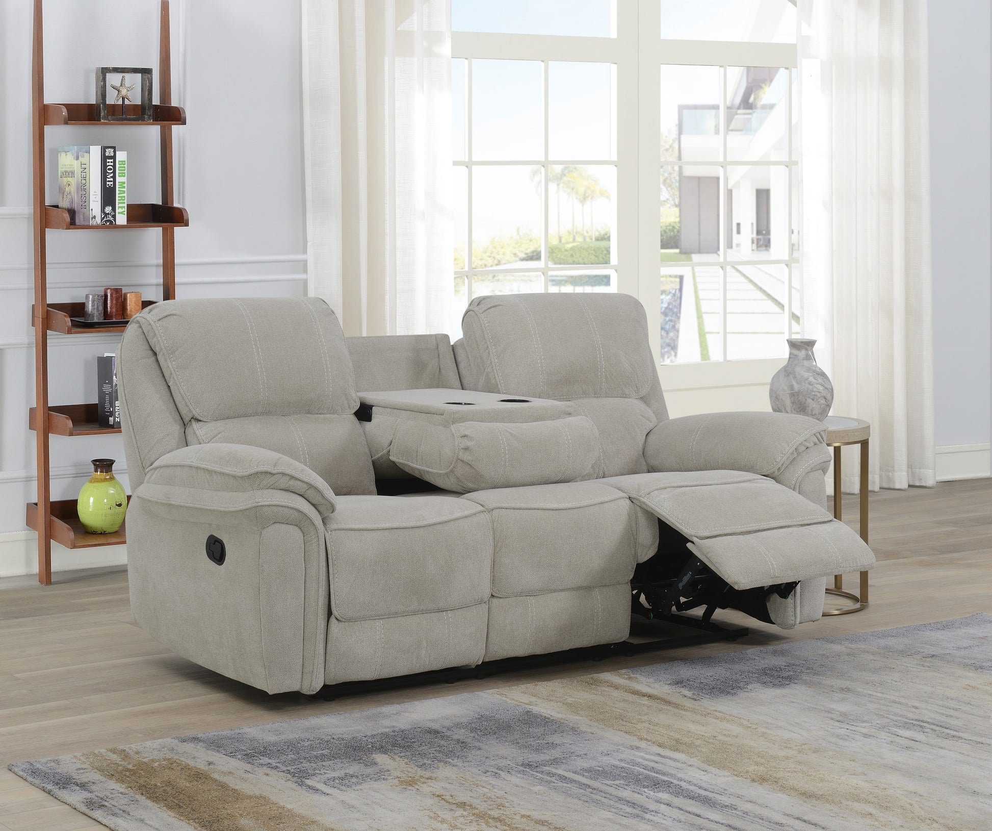 Westbury 3+1+1 Manual Reclining Sofas- Beige