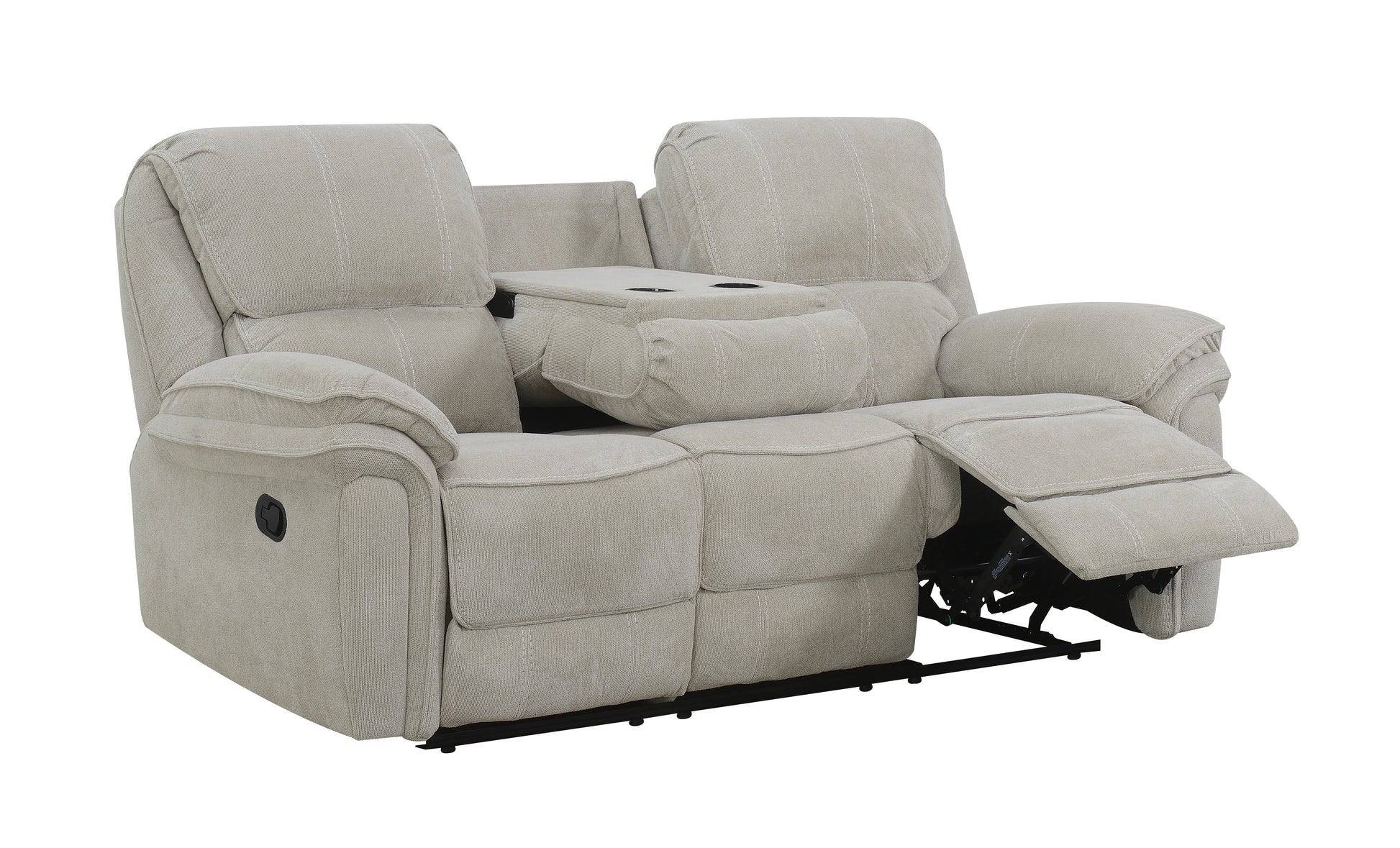 Westbury 3+1+1 Manual Reclining Sofas- Beige
