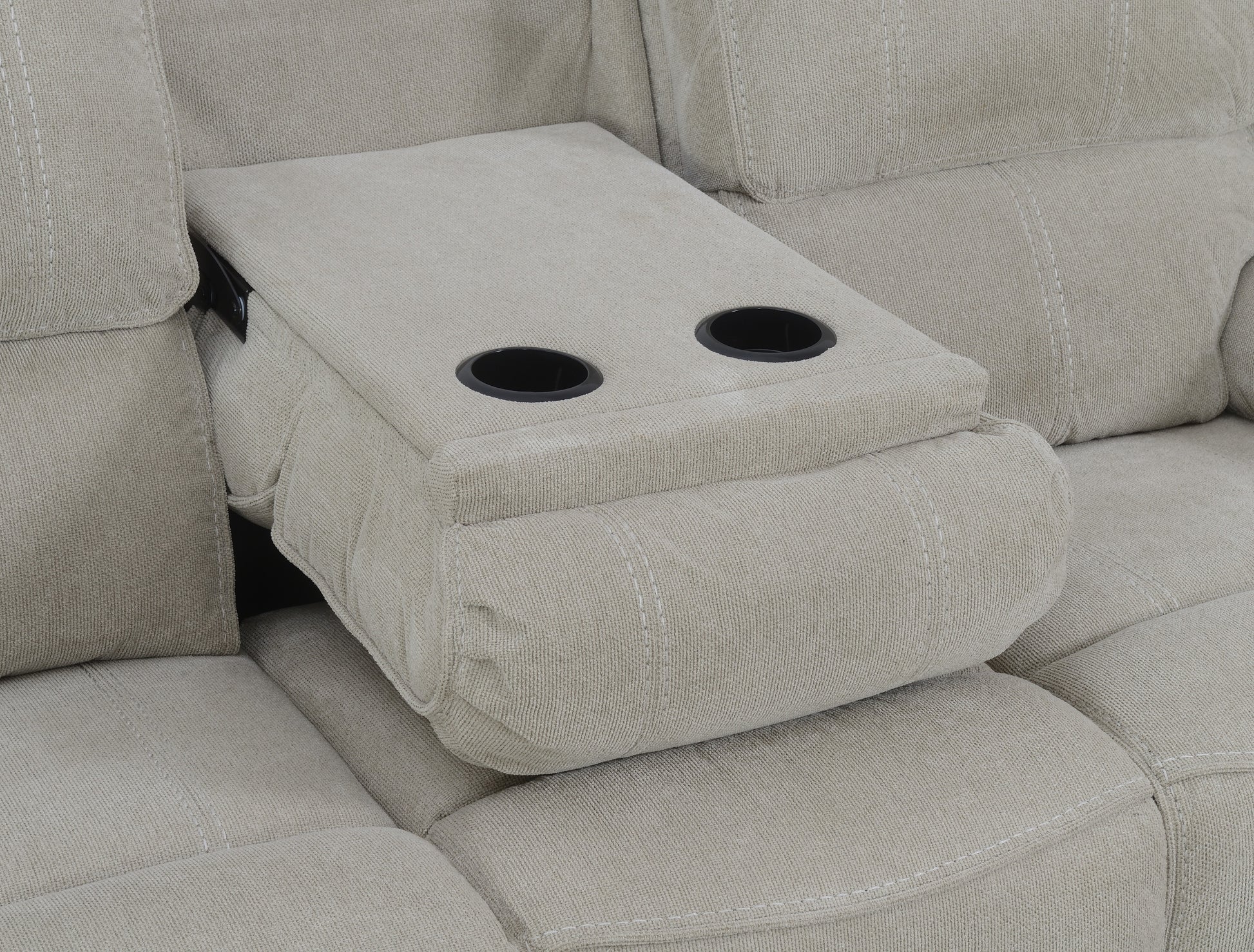 Westbury 3+1+1 Manual Reclining Sofas- Beige