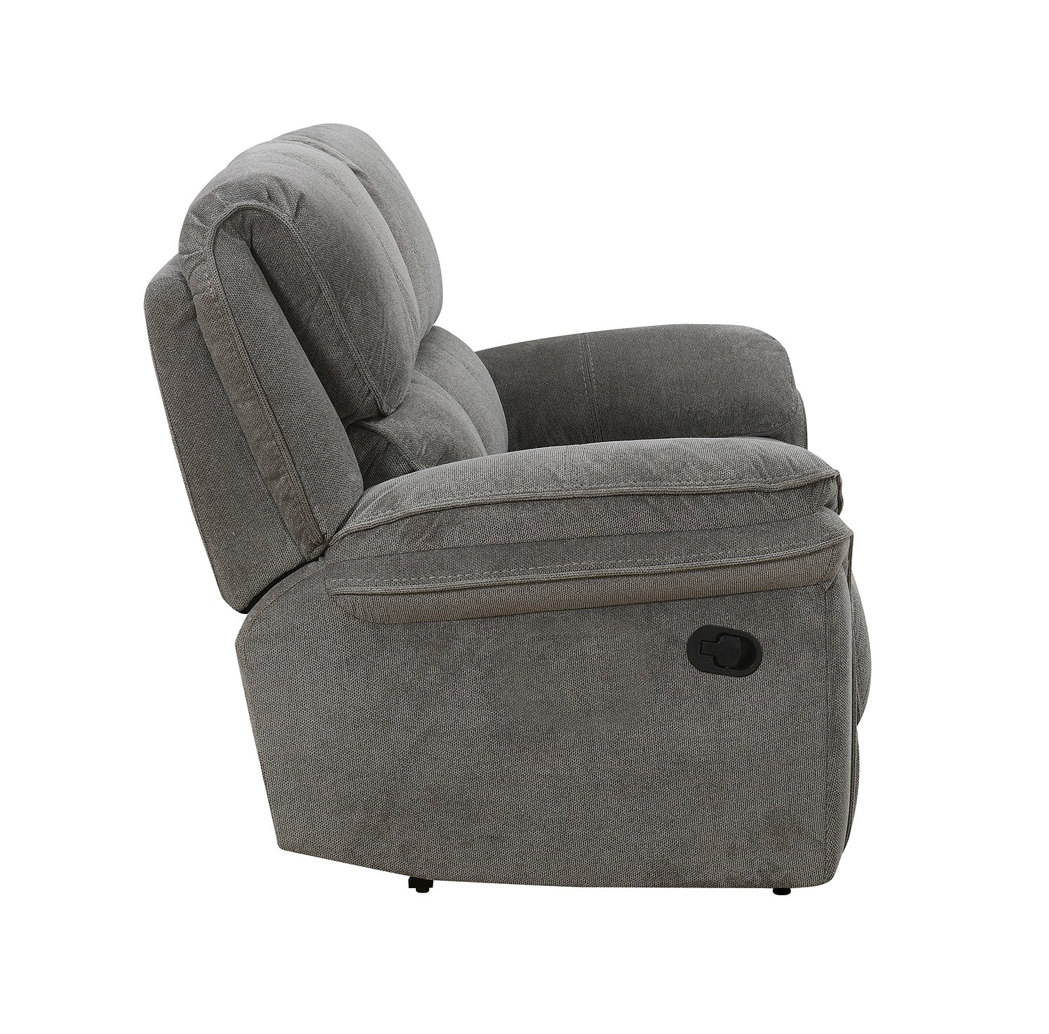 Westbury 2 Seater Manual Recliner Sofa- Stone