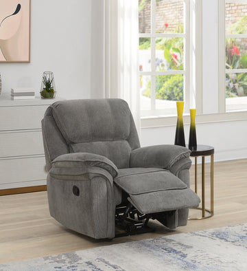 Westbury Manual Recliner Armchair- Stone