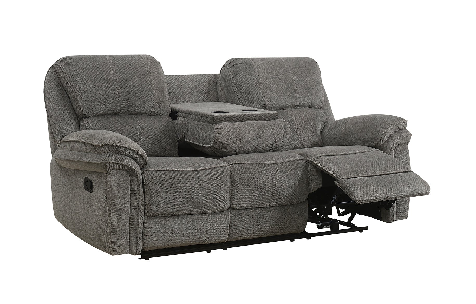 Westbury 3 Seater Manual Recliner Sofa- Stone