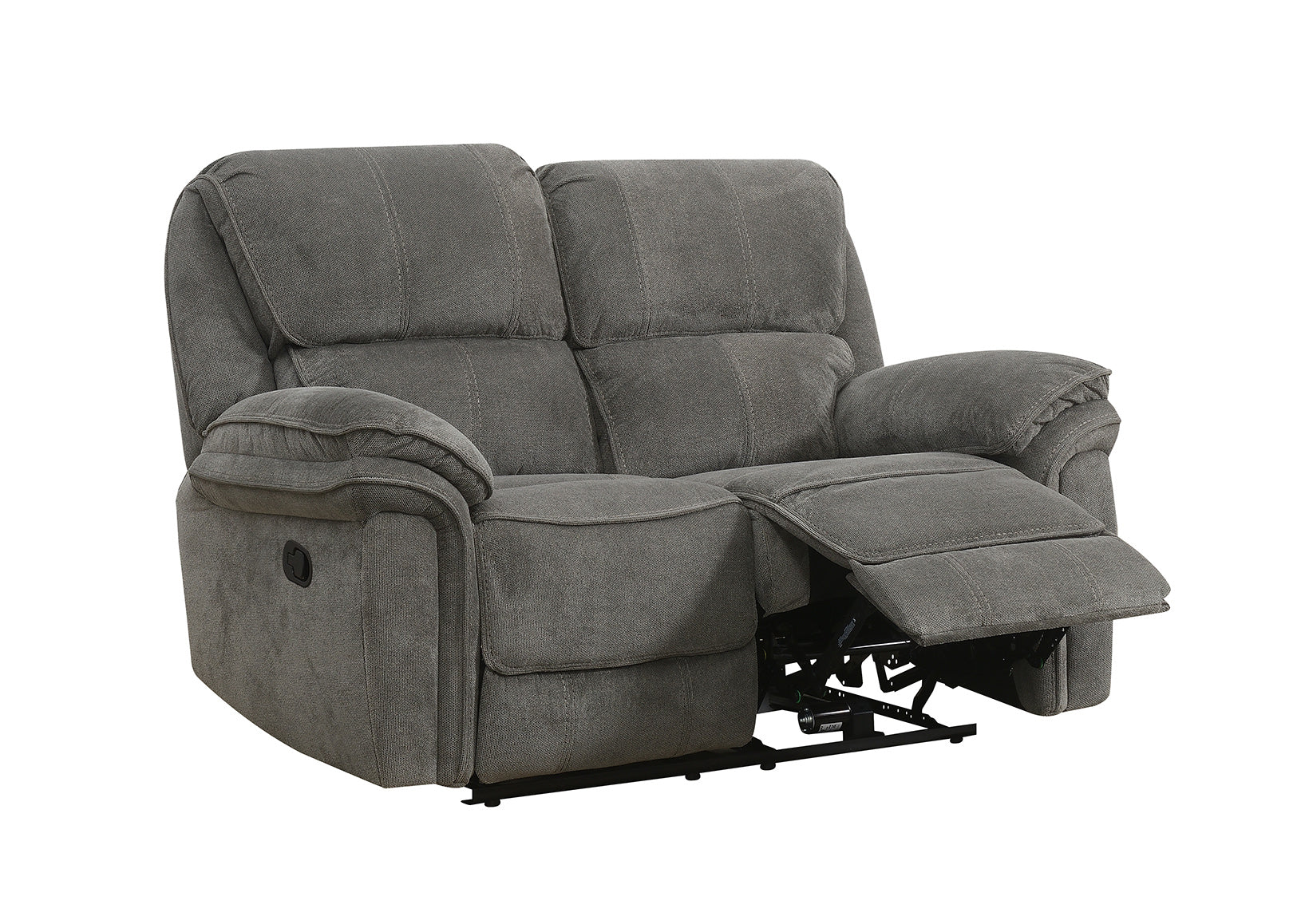 Westbury 2 Seater Manual Recliner Sofa- Stone