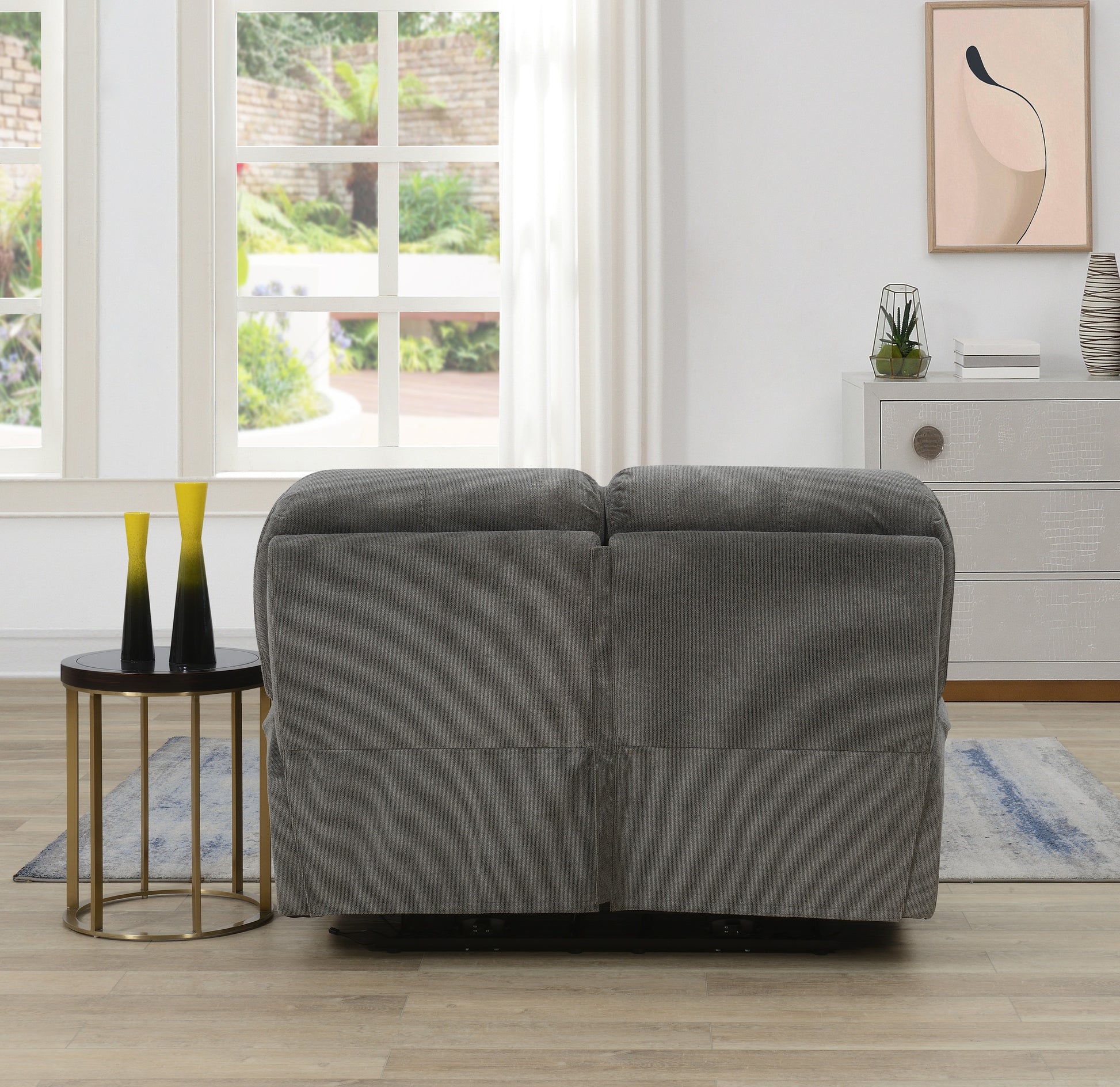 Westbury 2 Seater Electric Recliner Sofa- Stone