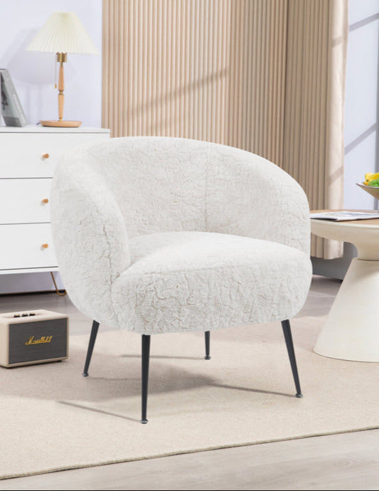 Willow Bedroom Chair - Lamb White