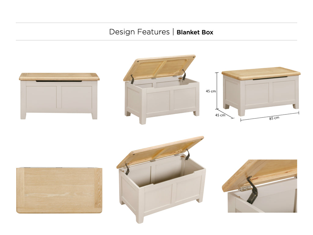 Windermere Blanket Box-  Painted 
